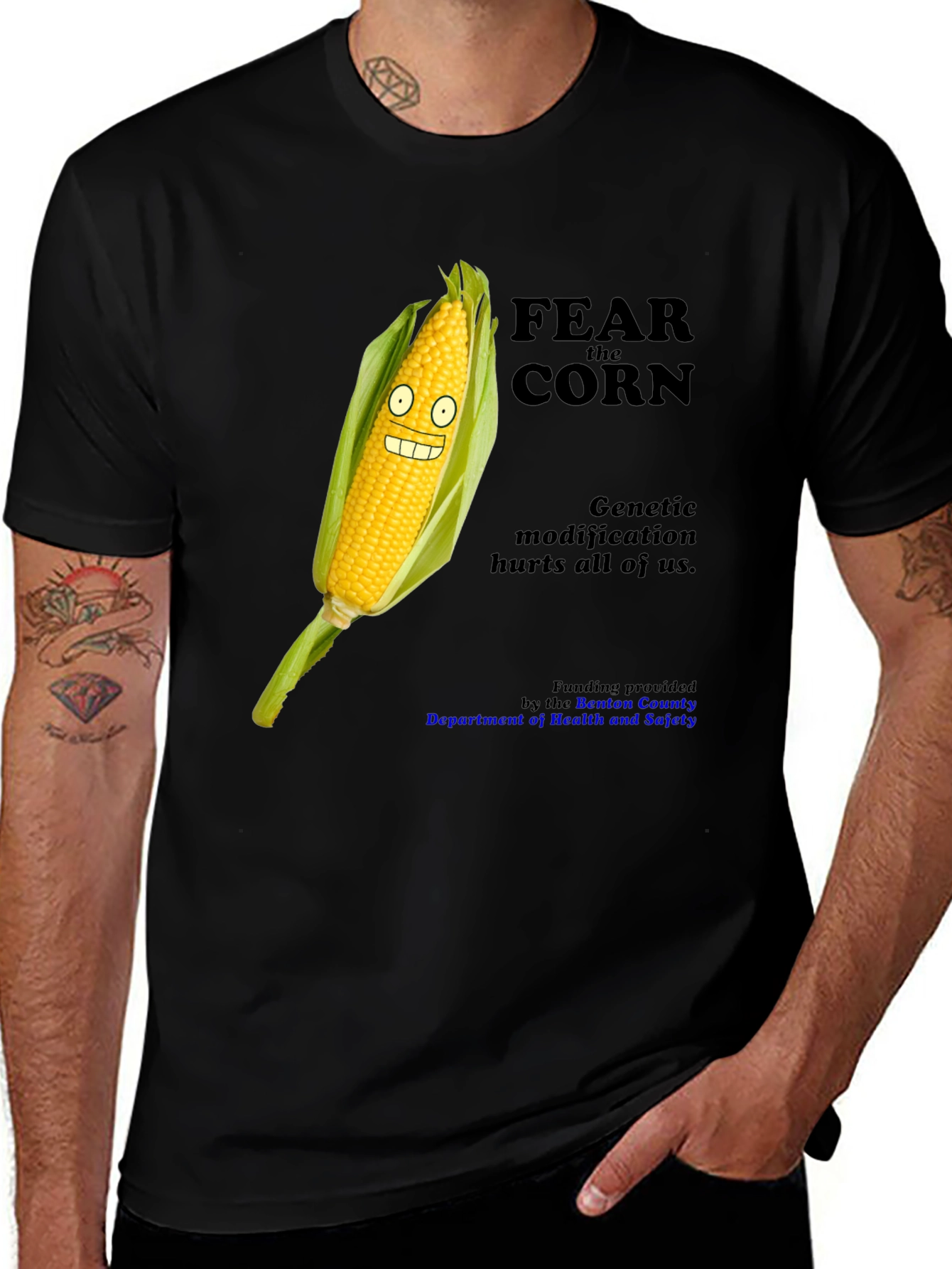 Fear the Corn T-Shirt - GMO Awareness Tee