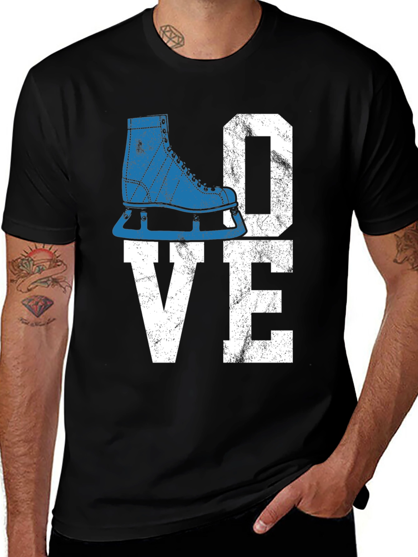 Variant 10 of Love Ice Skating T-Shirt