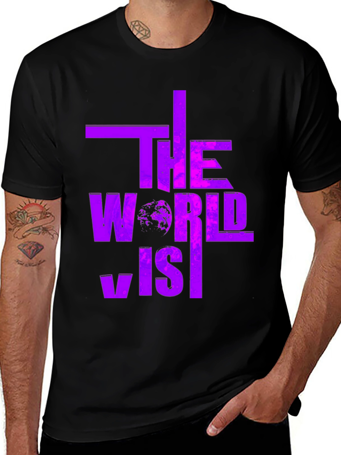 Variant 9 of The World Is... Graphic T-Shirt
