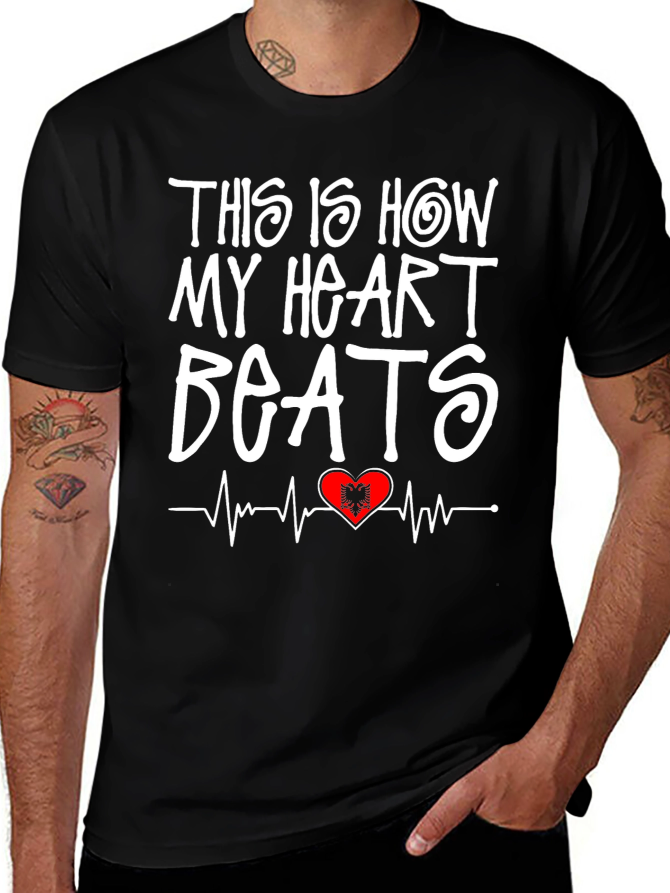 Variant 22 of This is How My Heart Beats T-Shirt