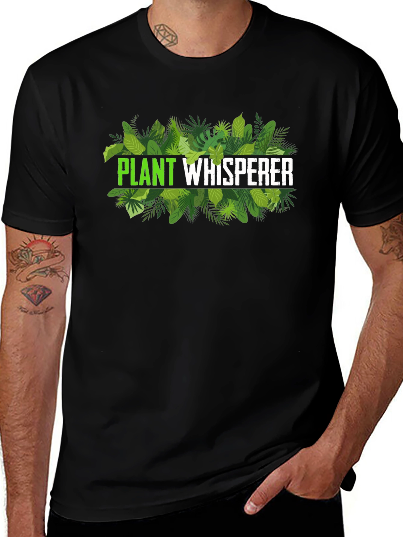 Variant 5 of Plant Whisperer Graphic Tee - Nature Lover T-Shirt