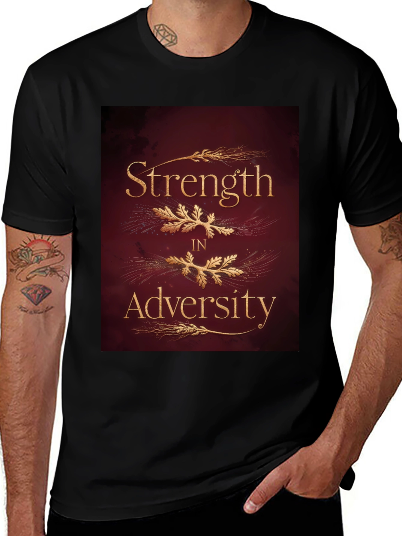 Variant 26 of Strength In Adversity Graphic T-Shirt