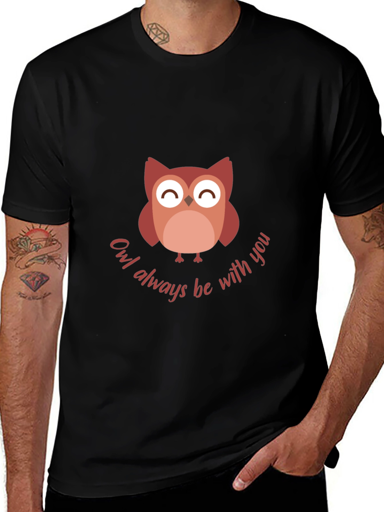 Variant 15 of Owl Always Be With You Graphic T-Shirt
