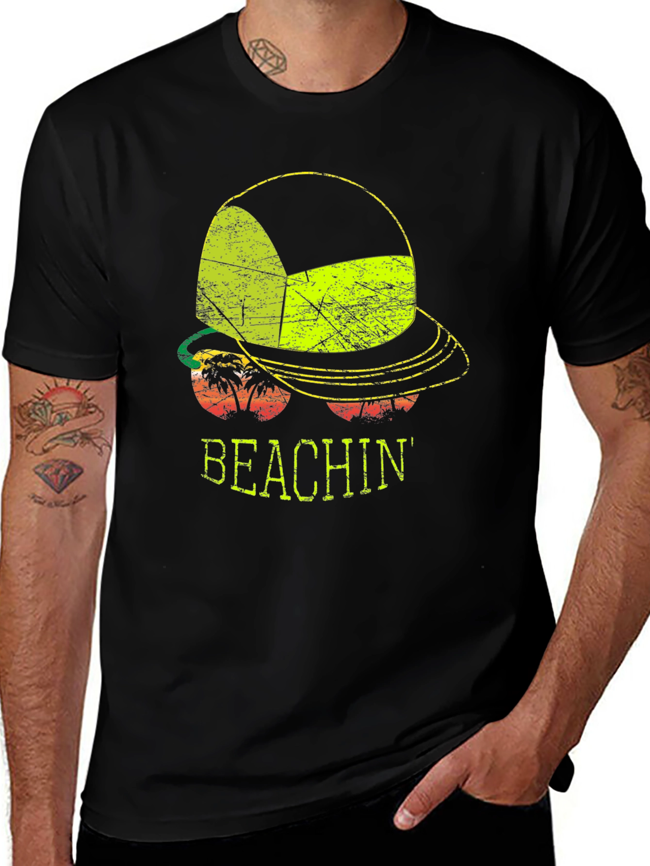Variant 25 of Beachin' Graphic Tee - Summer Vibes