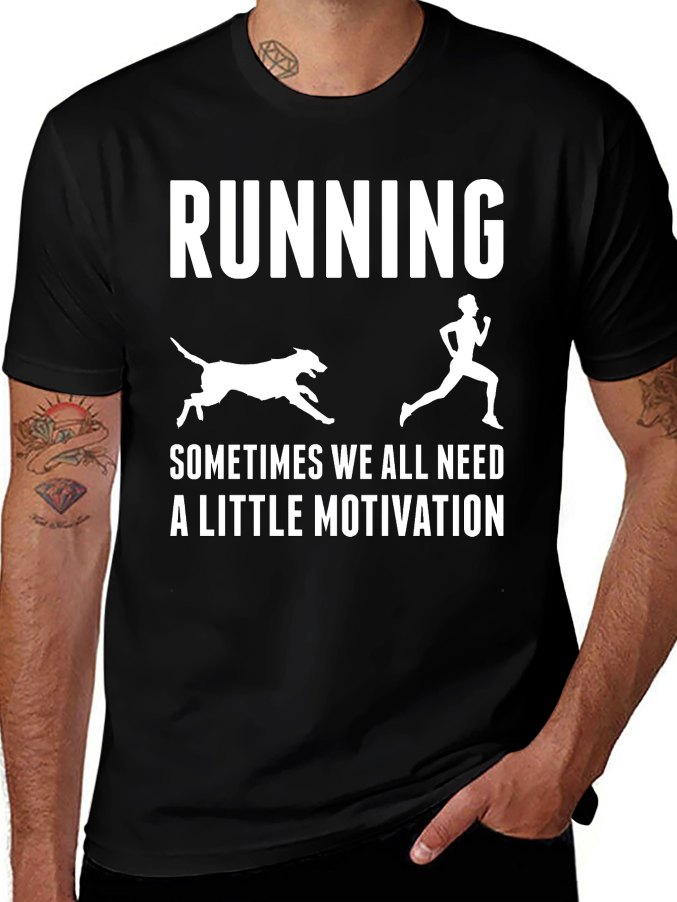 Variant 7 of Running Motivation T-Shirt