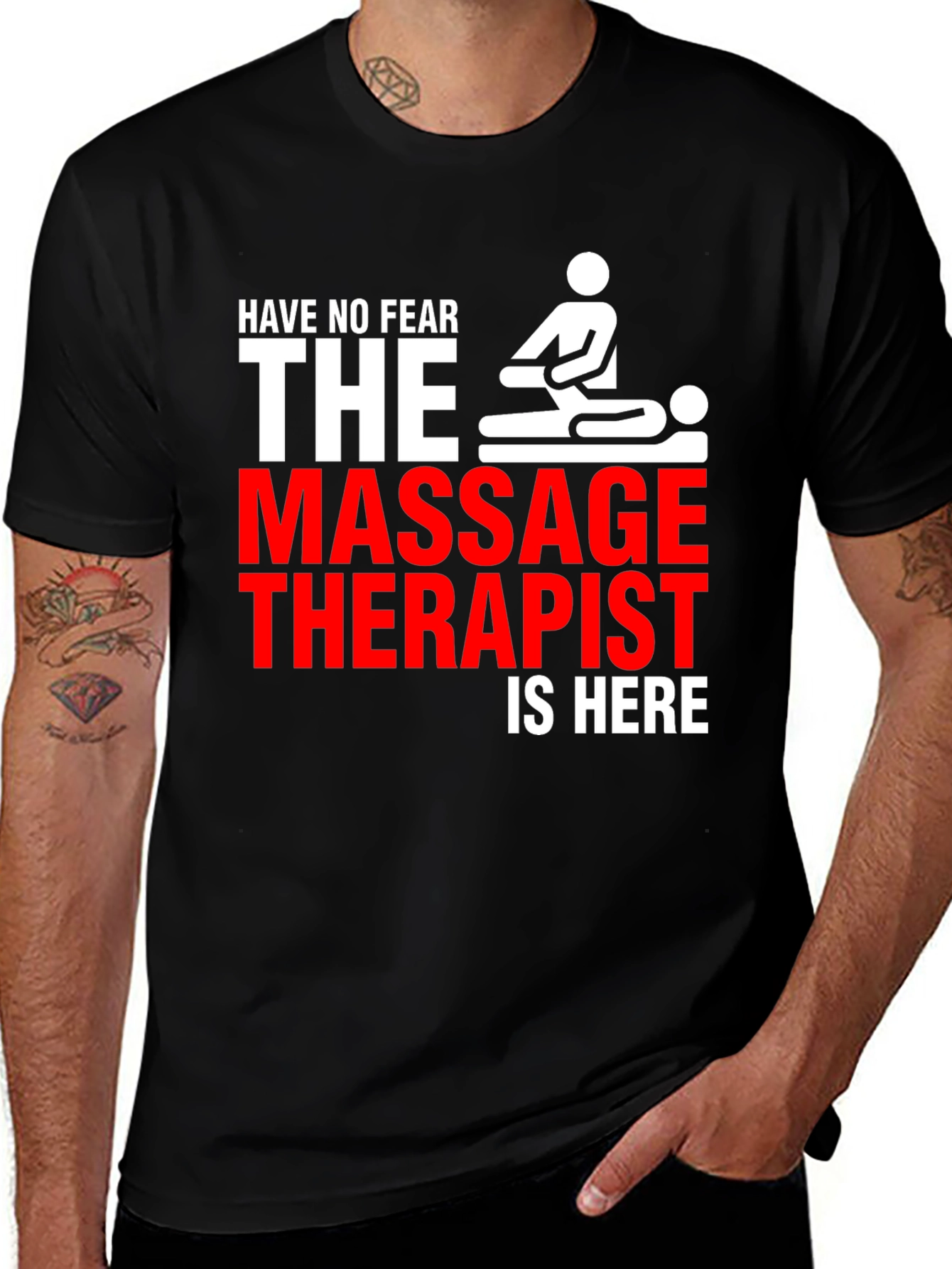 Variant 13 of Massage Therapist T-Shirt - Funny Therapy Tee