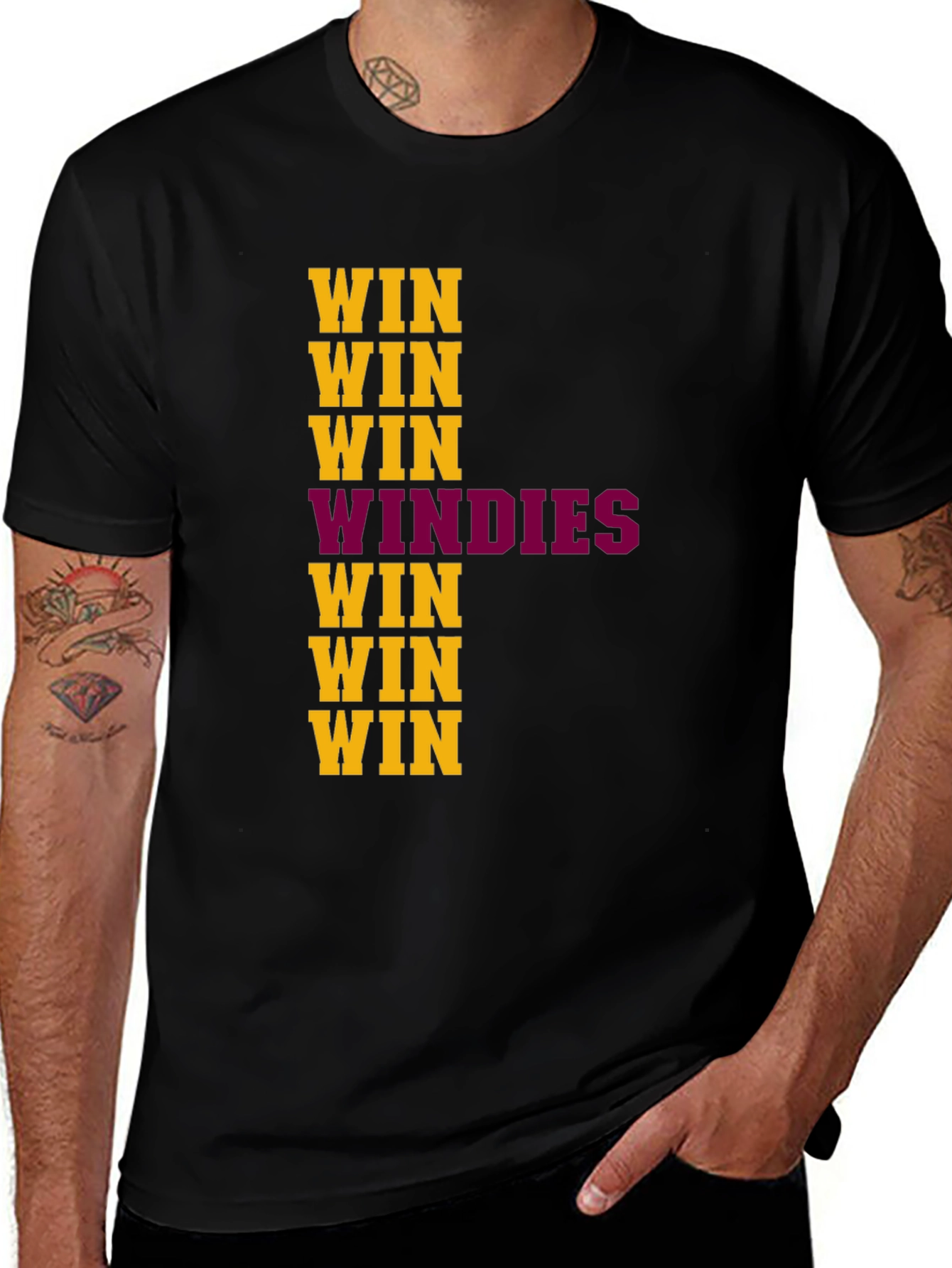 Windies 'Win' Graphic T-Shirt