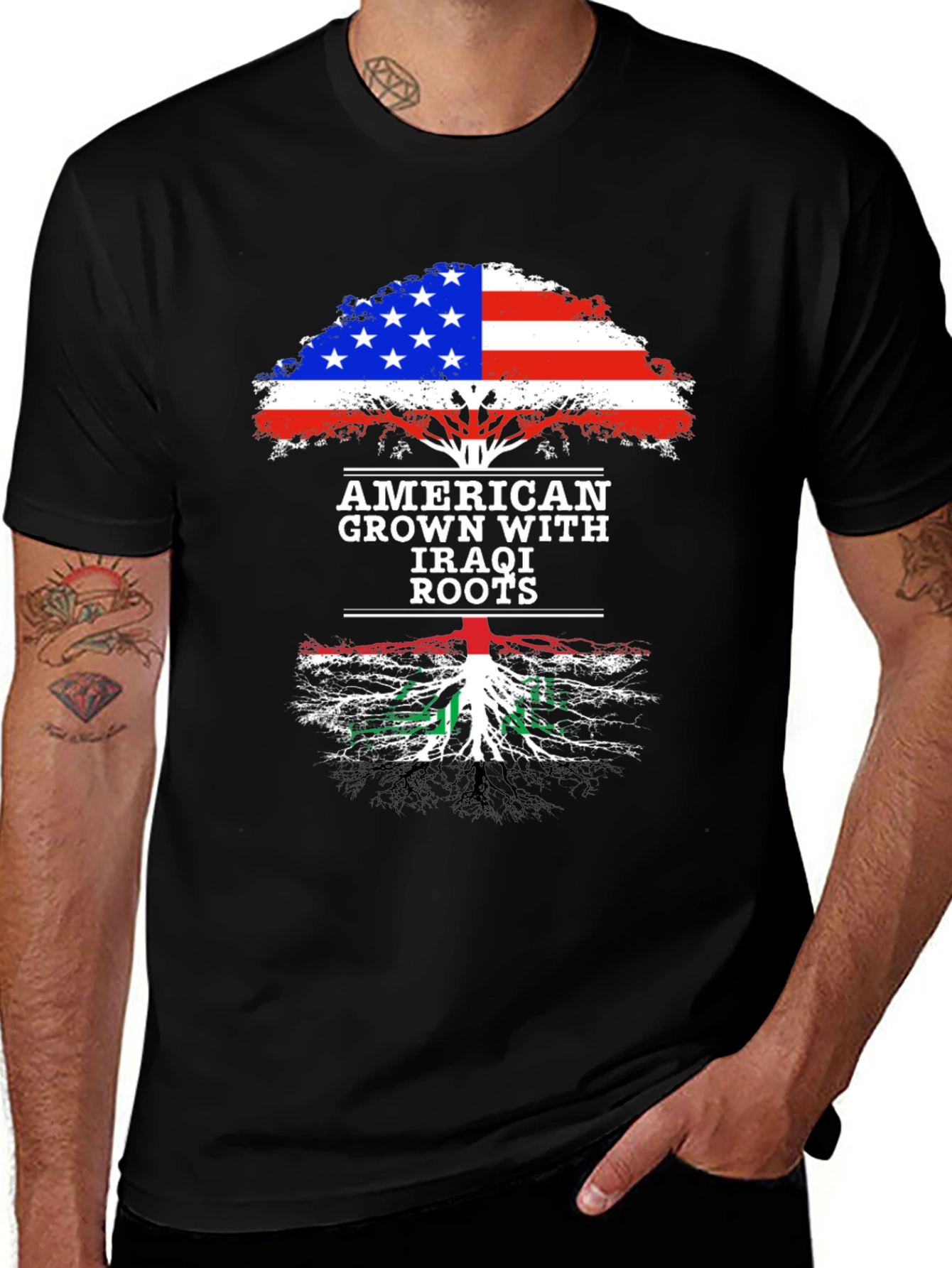 American Grown with Iraqi Roots T-Shirt