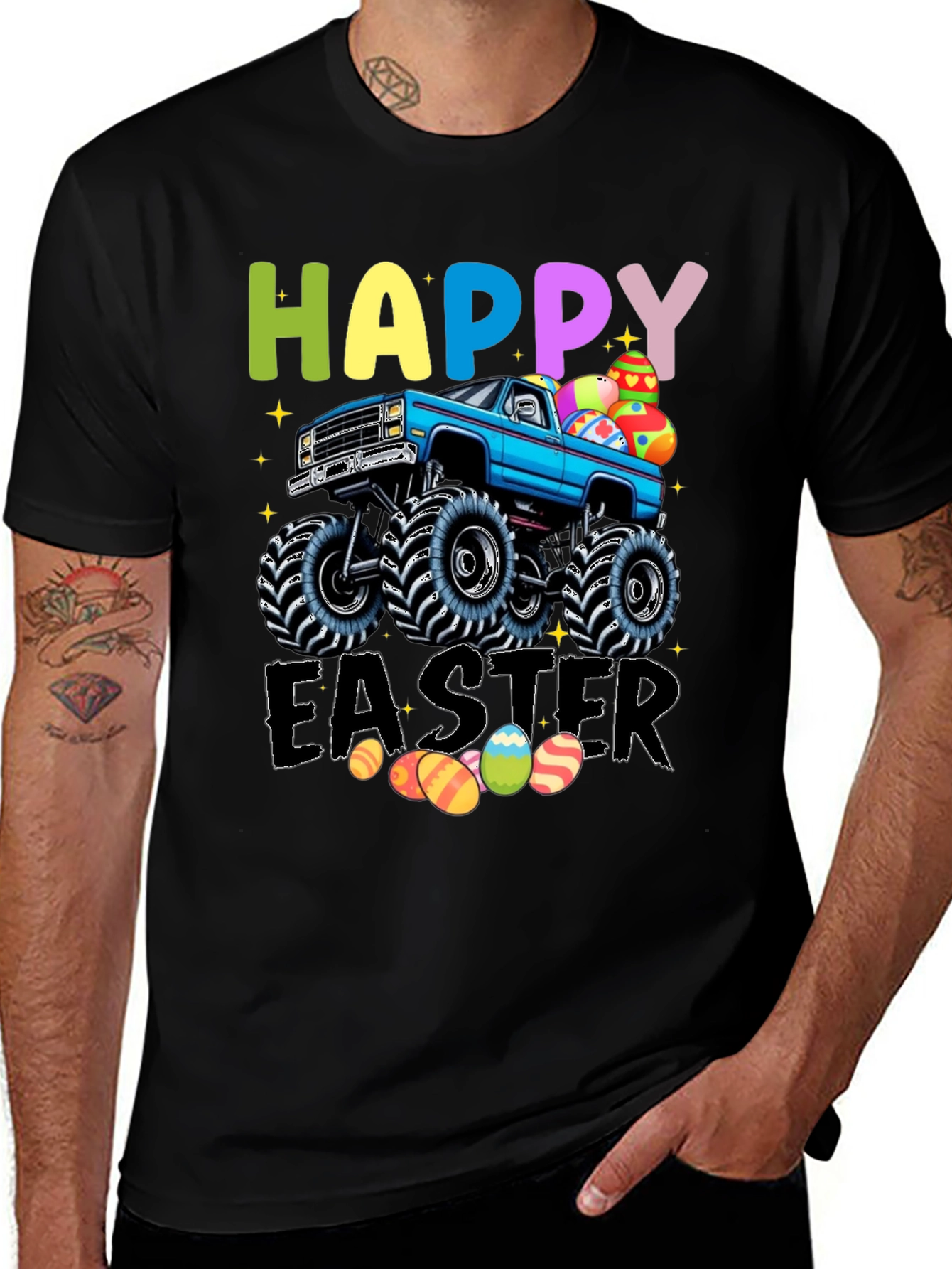 Happy Easter Truck T-Shirt
