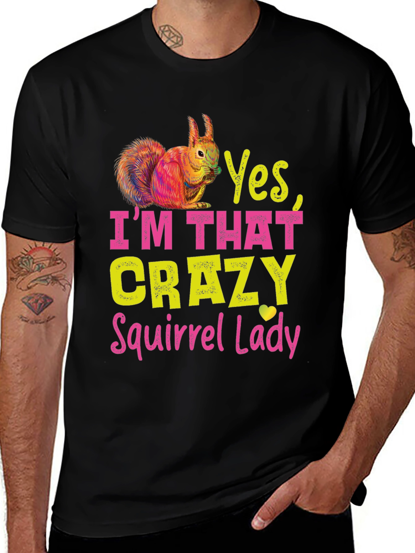 Yes, I'm That Crazy Squirrel Lady T-Shirt