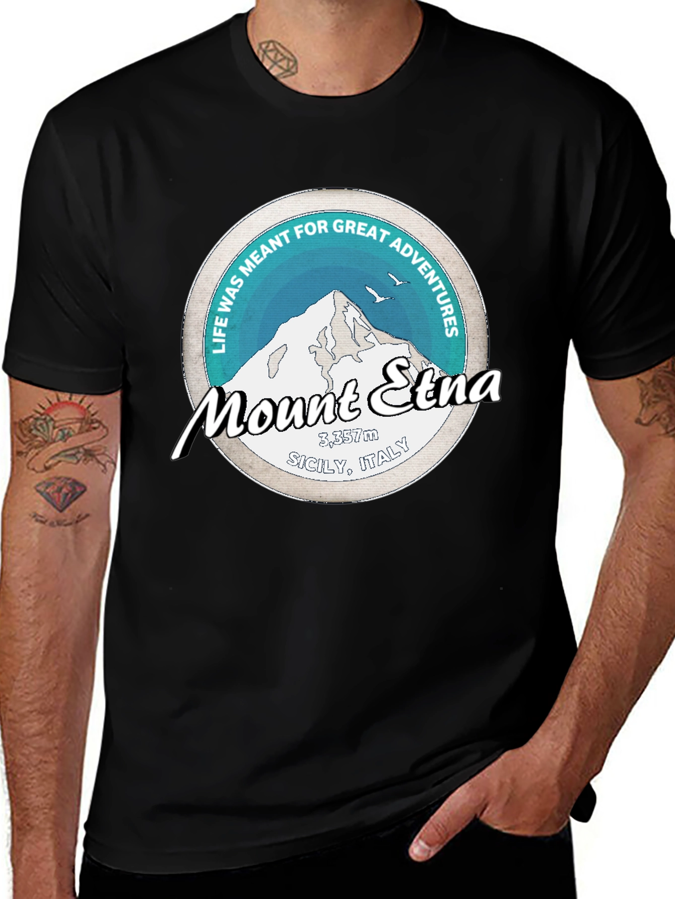 Variant 18 of Mount Etna Adventure T-Shirt