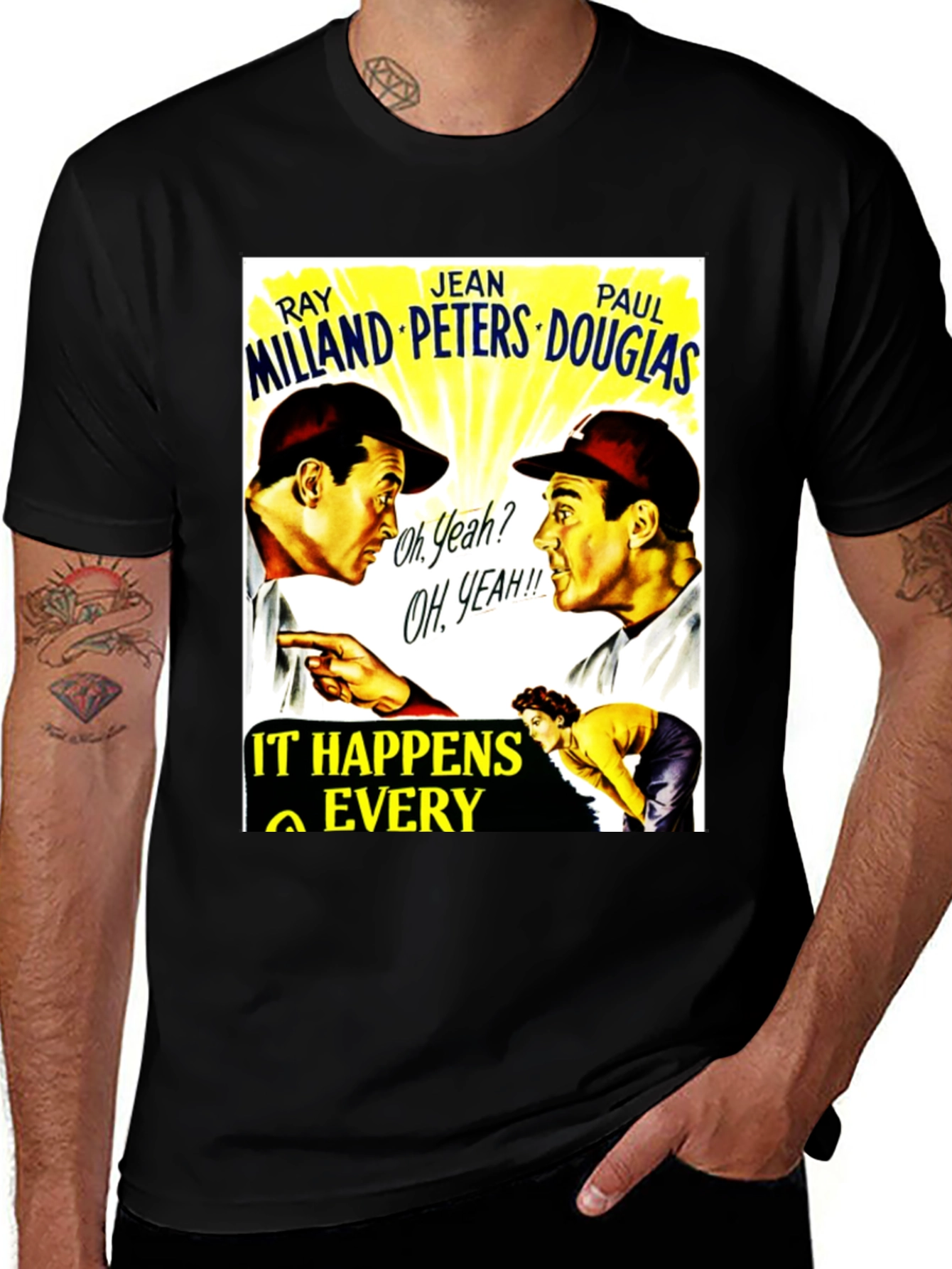 Variant 18 of It Happens Every Spring Movie Poster T-Shirt