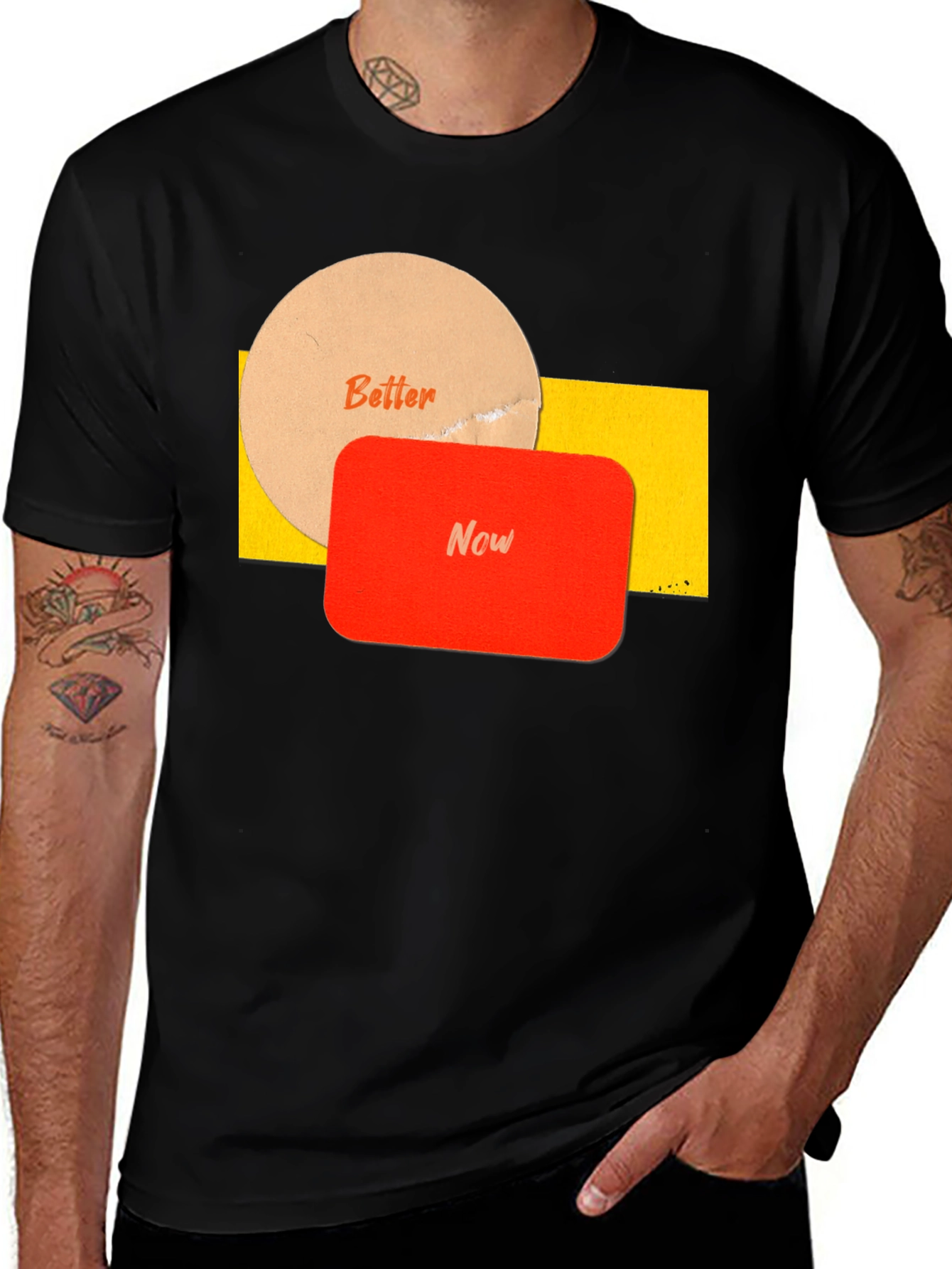 Variant 5 of Better Now Graphic Tee - Modern Design