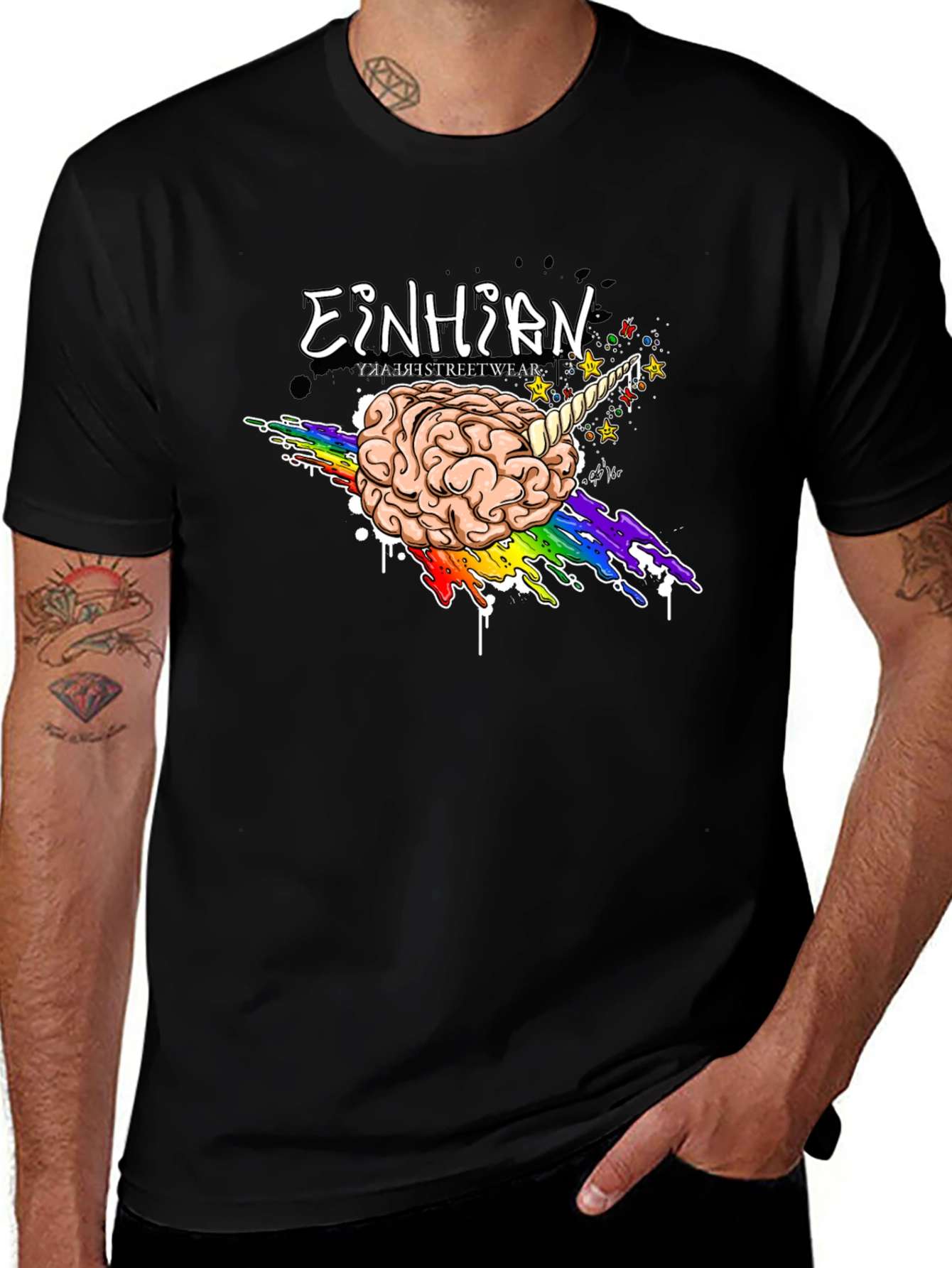 Einhorn Streetwear T-Shirt