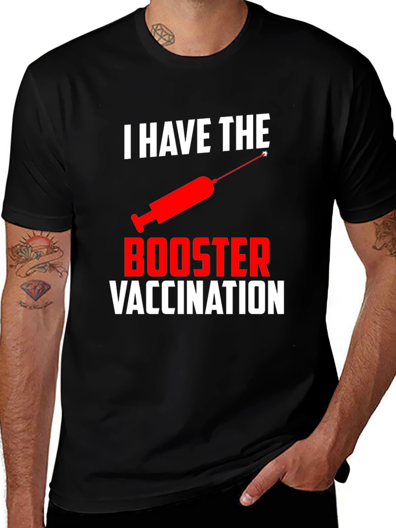 I Have The Booster Vaccination T-Shirt