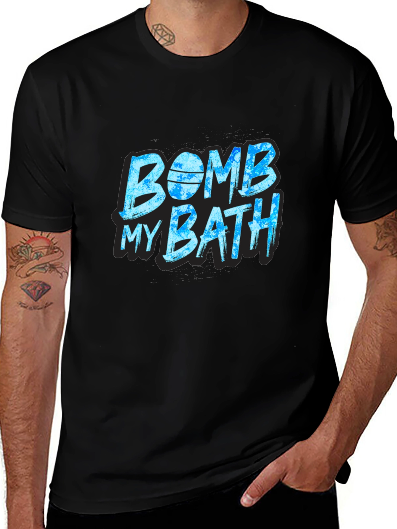 Variant 28 of Bomb My Bath T-Shirt, Unique Graphic Tee
