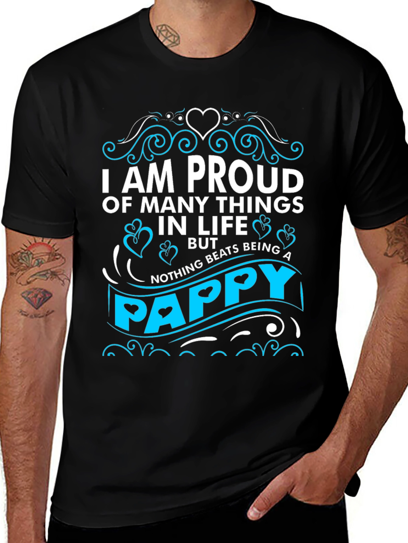 Proud Pappy T-Shirt - Father's Day Gift