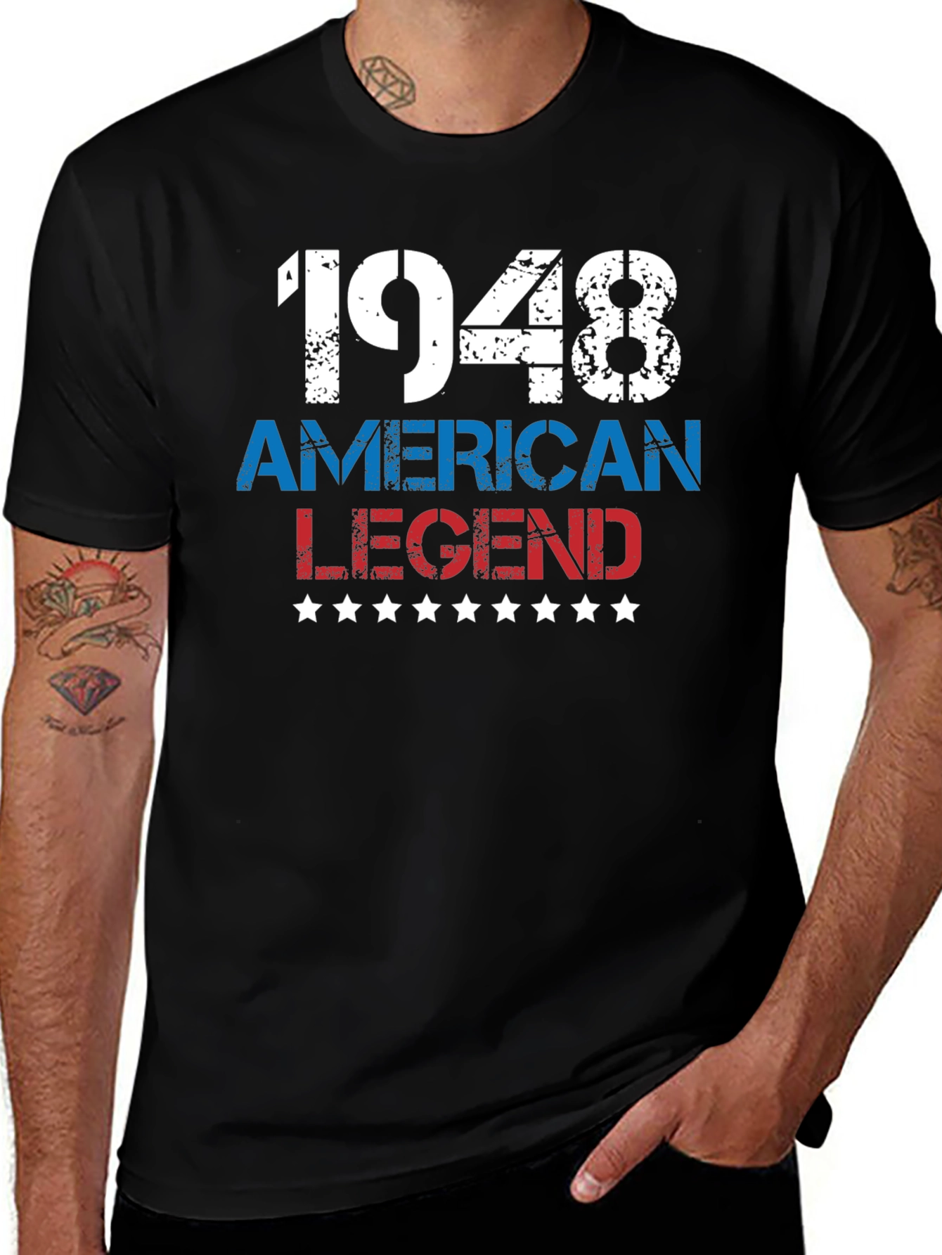 Variant 13 of 1948 American Legend T-Shirt - Patriotic Birthday Gift
