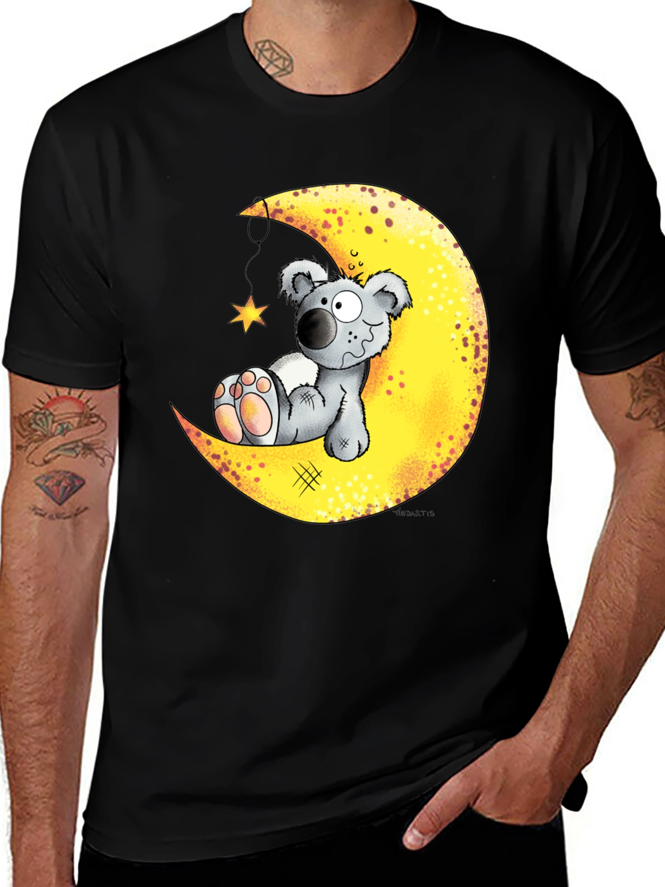 Variant 30 of Koala Bear Moon Graphic T-Shirt