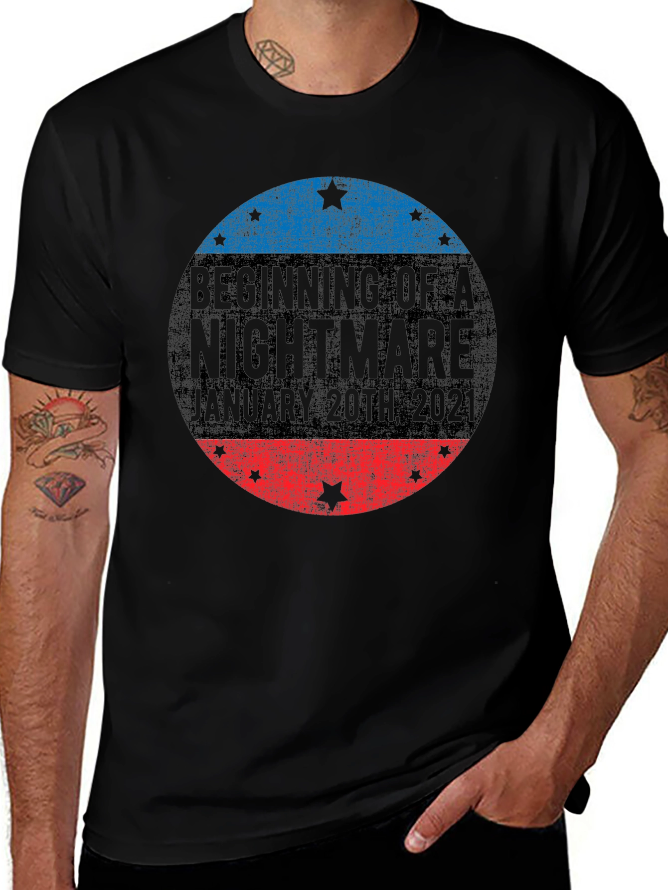 Variant 17 of Beginning of a Nightmare January 20th T-Shirt