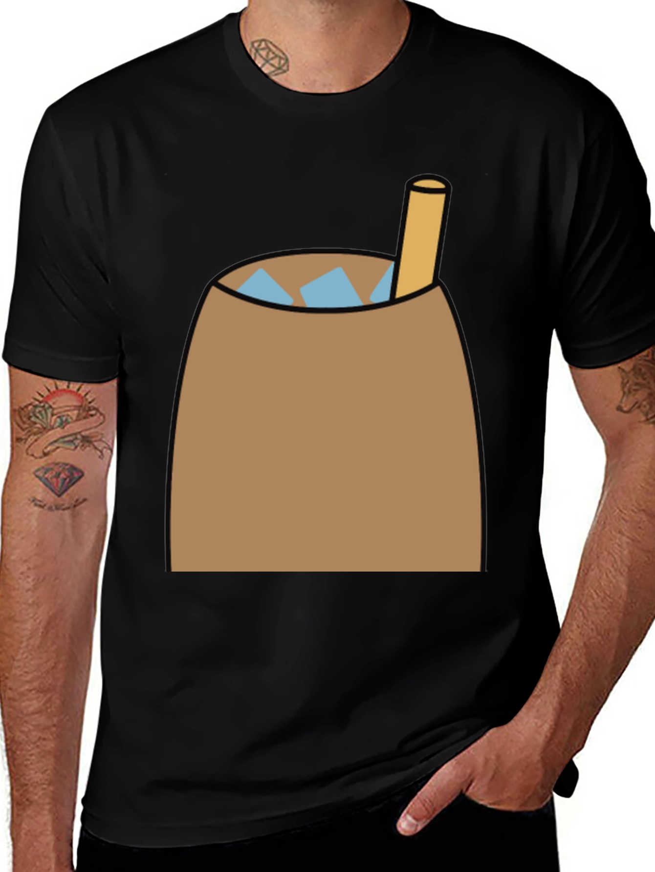 Variant 29 of Boba Drink Graphic Tee - Trendy Bubble Tea Shirt