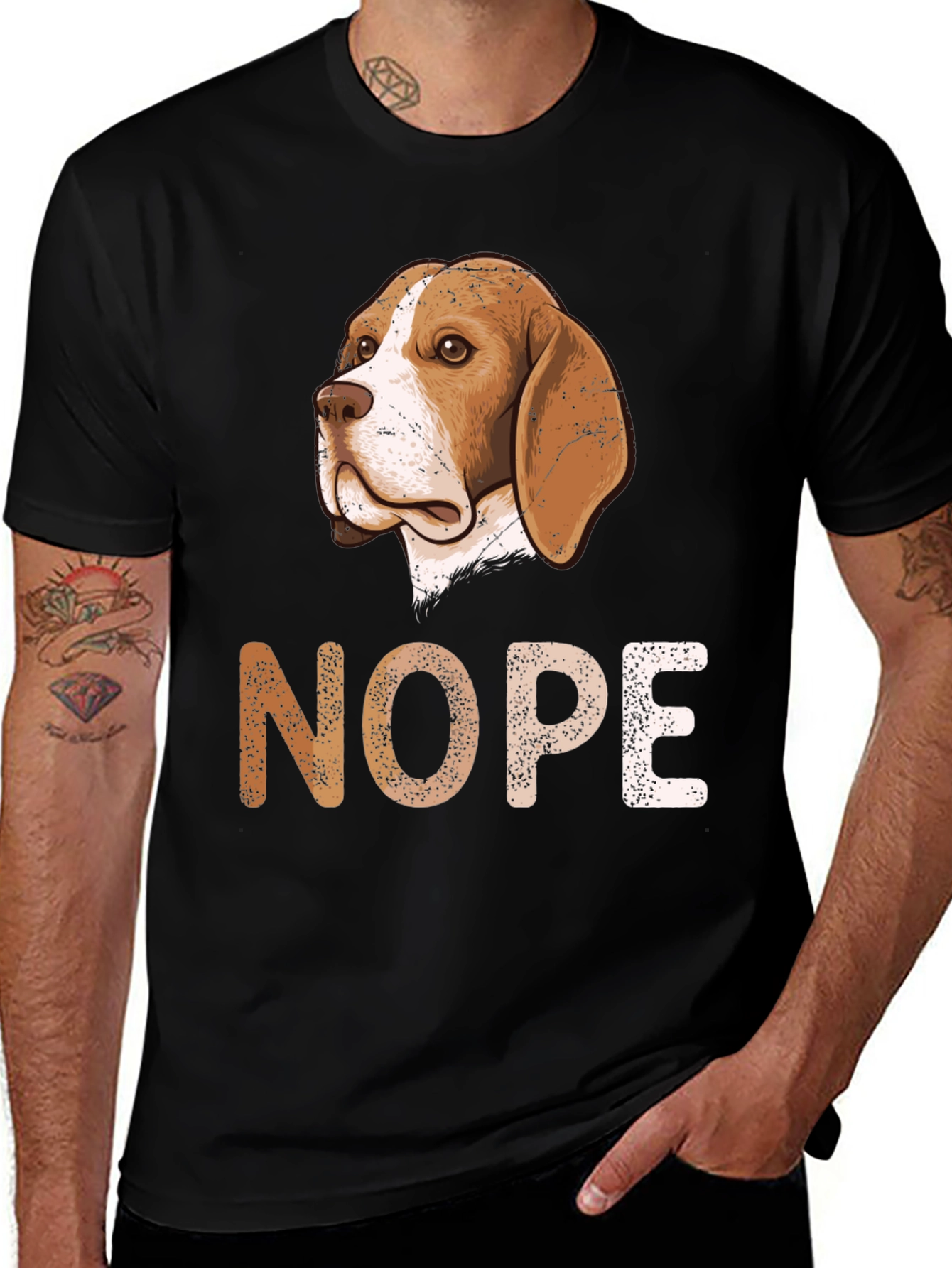 Variant 24 of Dog Nope Funny T-Shirt
