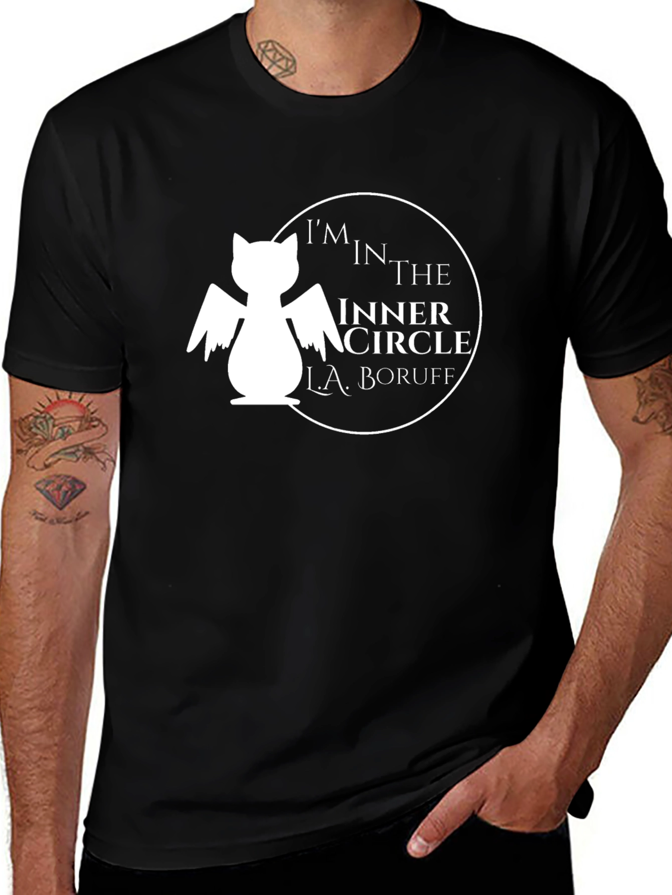 Variant 24 of I'm in the Inner Circle Black Graphic Tee