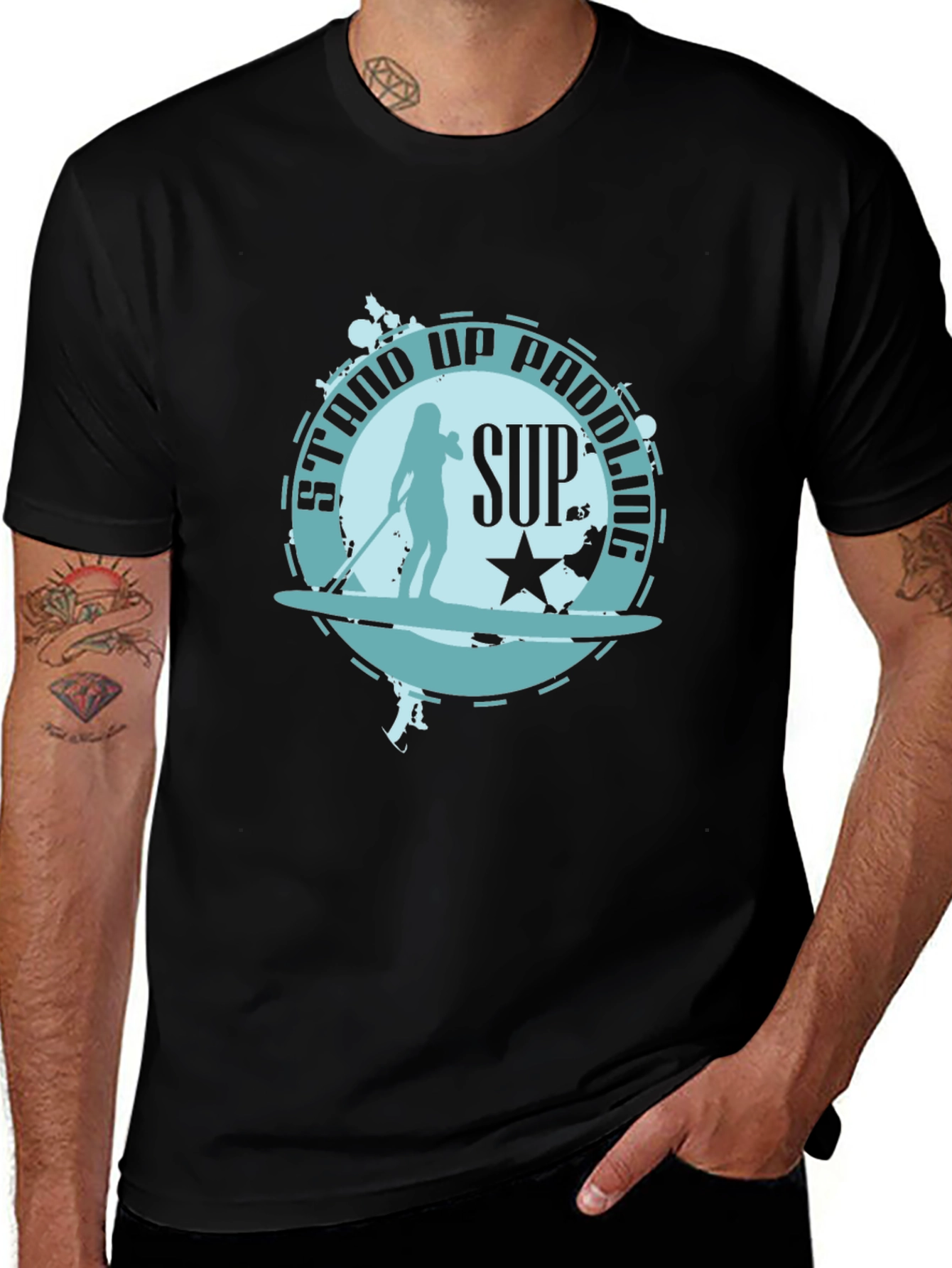 Stand Up Paddling SUP T-Shirt