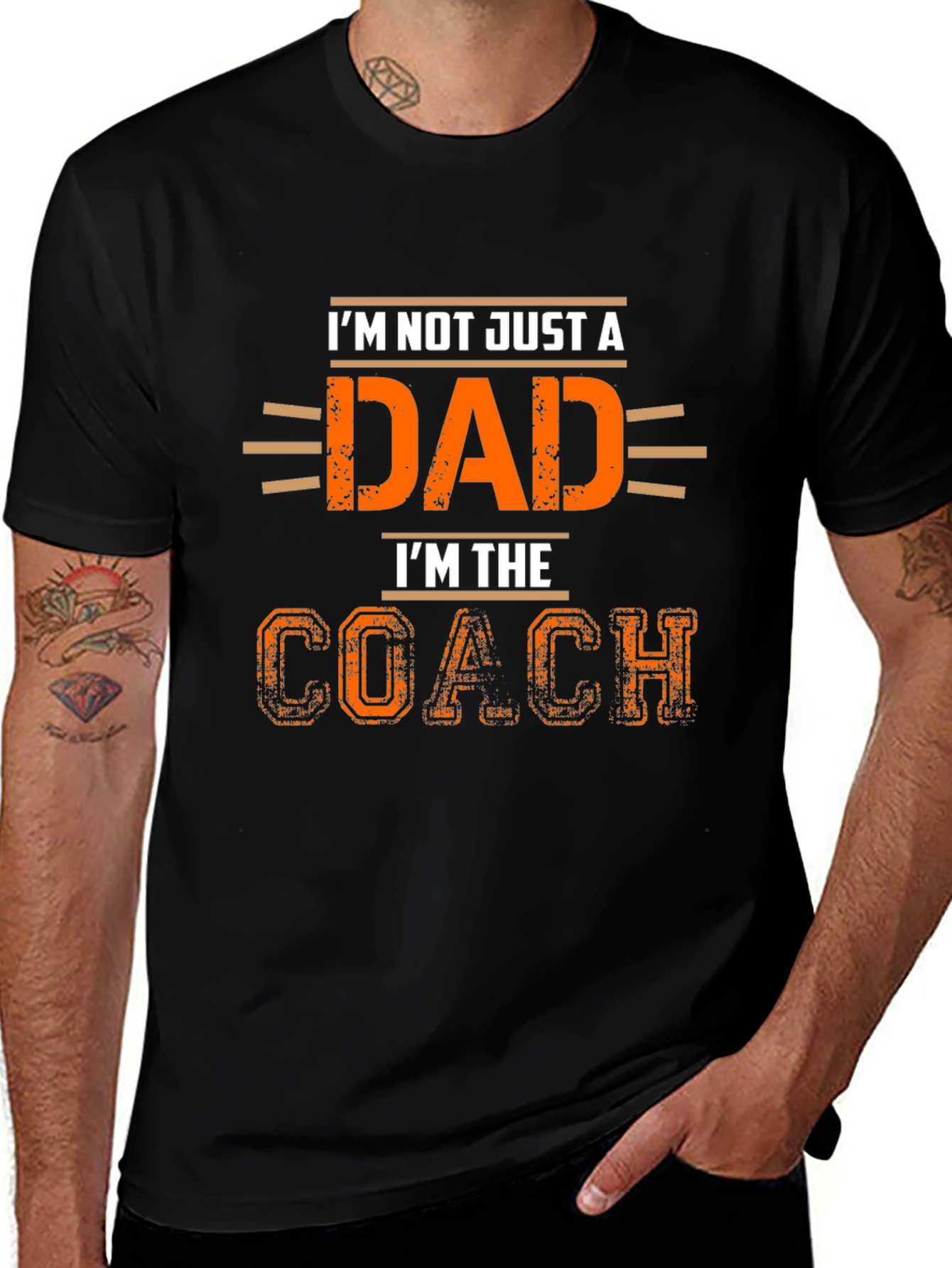 Variant 26 of Dad Coach T-Shirt: I'm Not Just a Dad