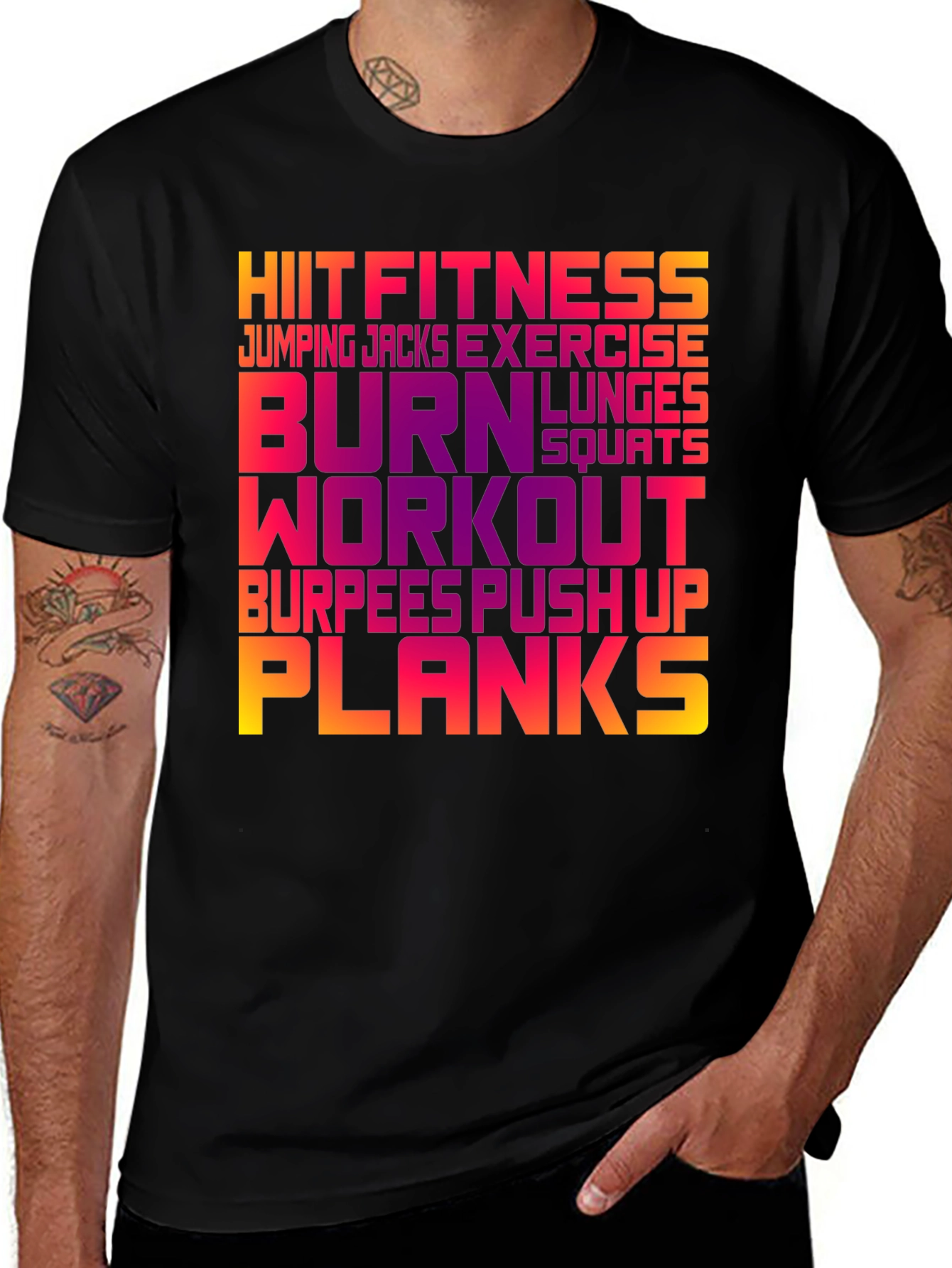 HIIT Fitness Workout T-Shirt - Burn Calories in Style