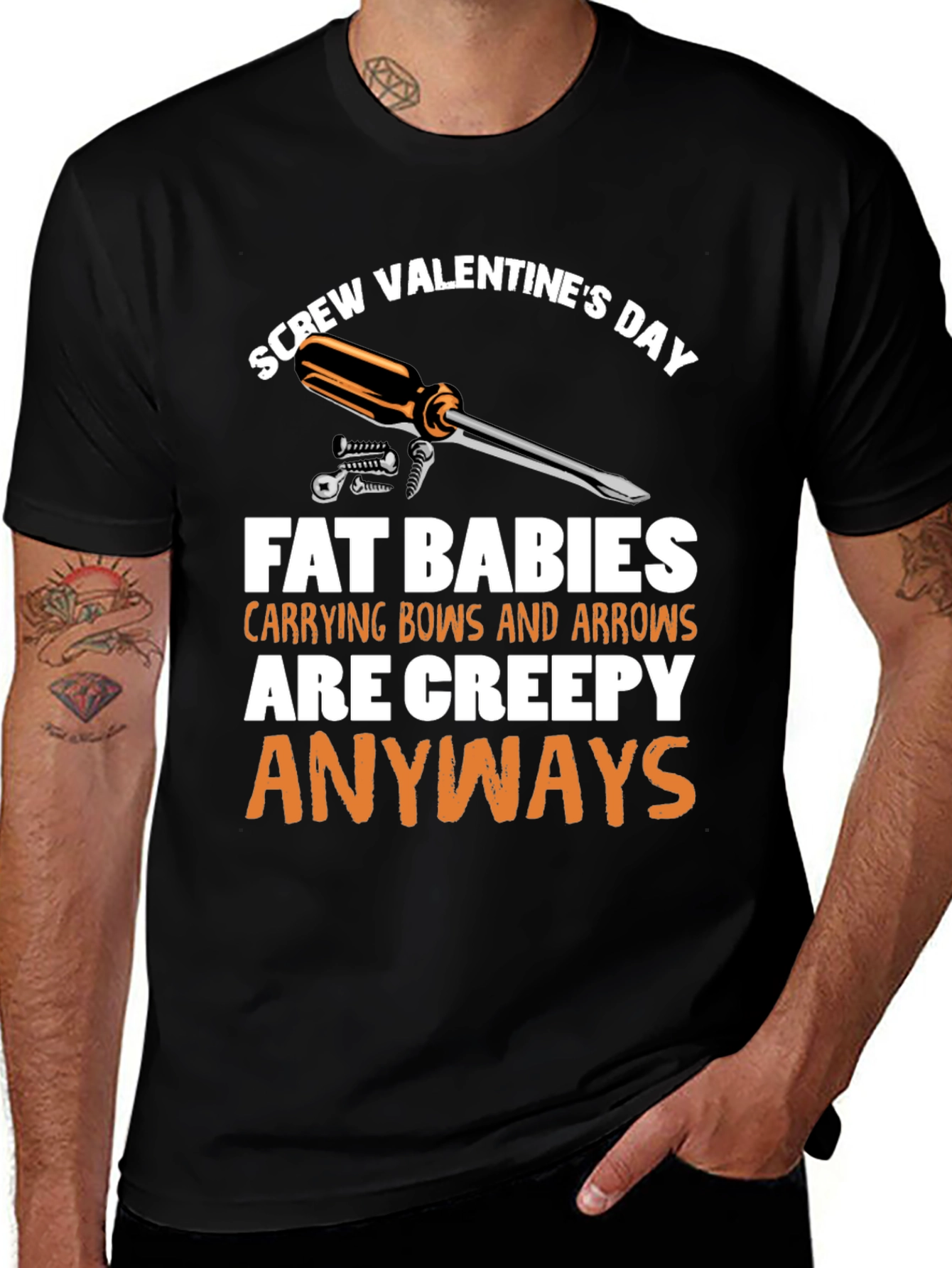 Variant 9 of Screw Valentine's Day T-Shirt - Funny Anti-Romance Tee