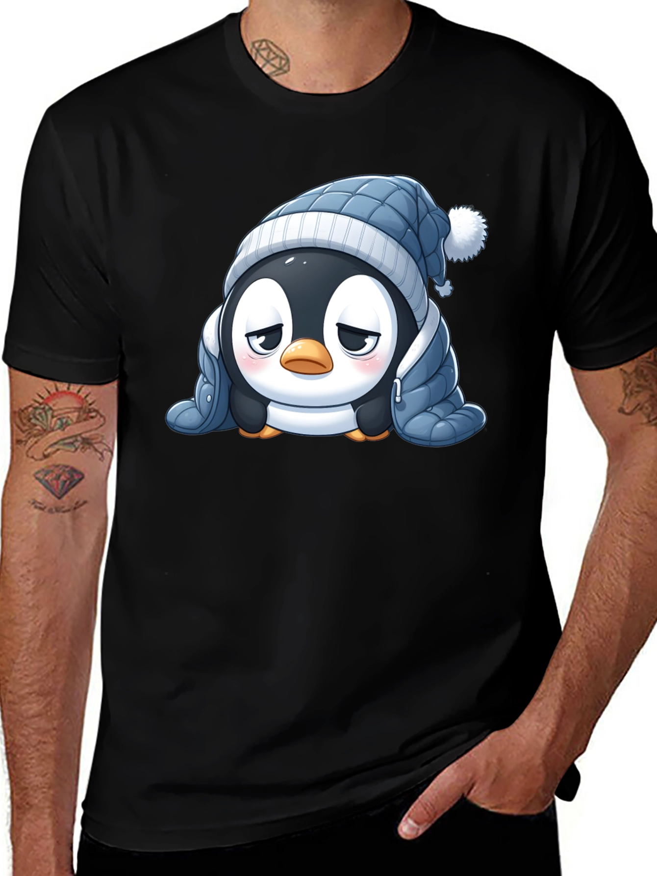 Variant 23 of Cute Penguin Winter T-Shirt