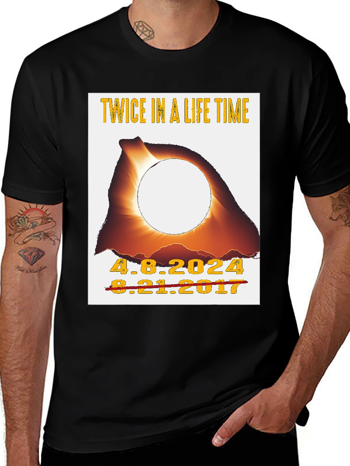Variant 5 of Twice in a Lifetime Eclipse T-Shirt