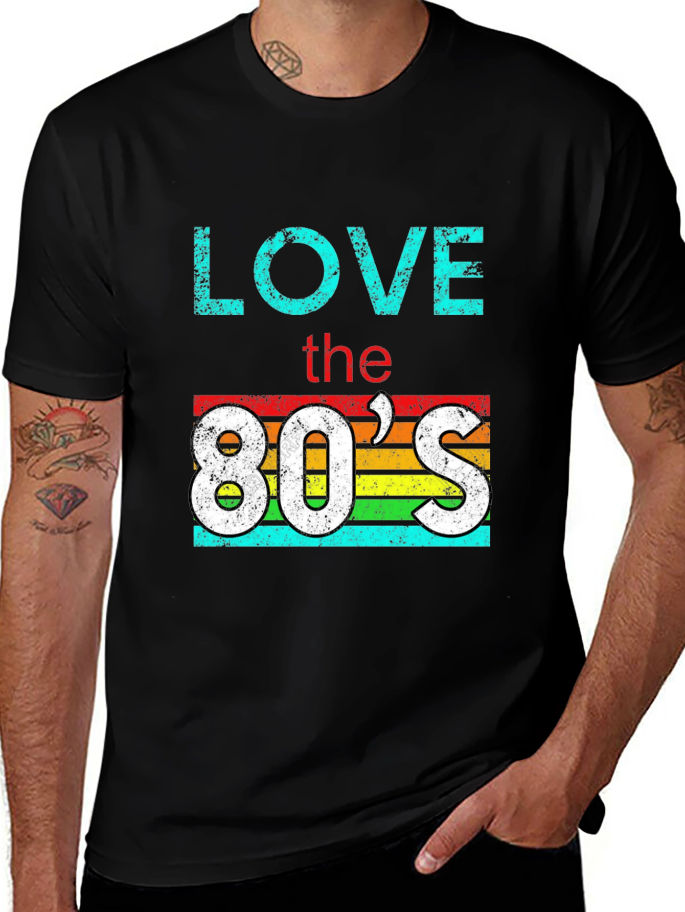 Love the 80's T-Shirt - Retro Vintage Style Tee