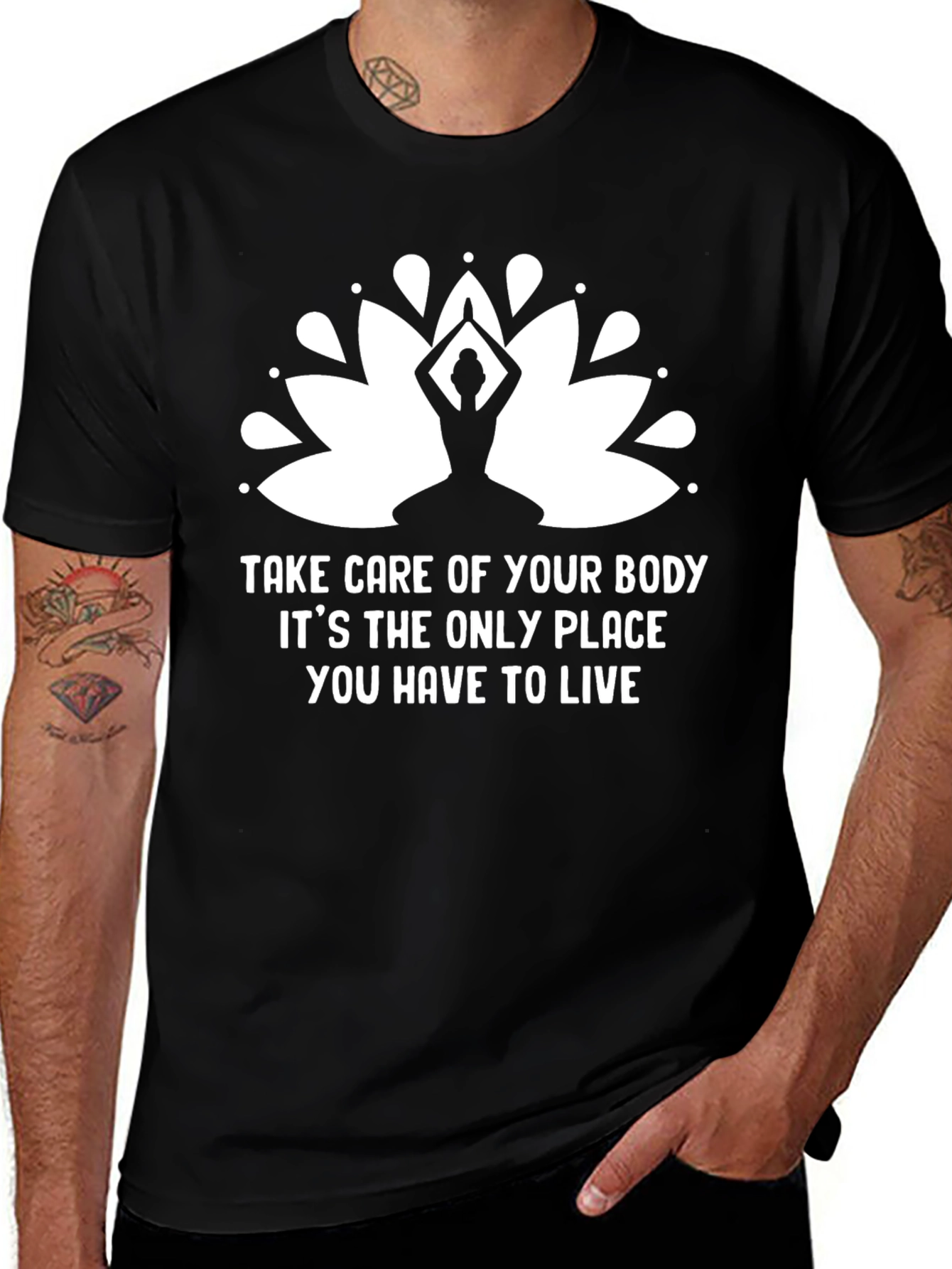 Variant 4 of Yoga Body Positive T-Shirt