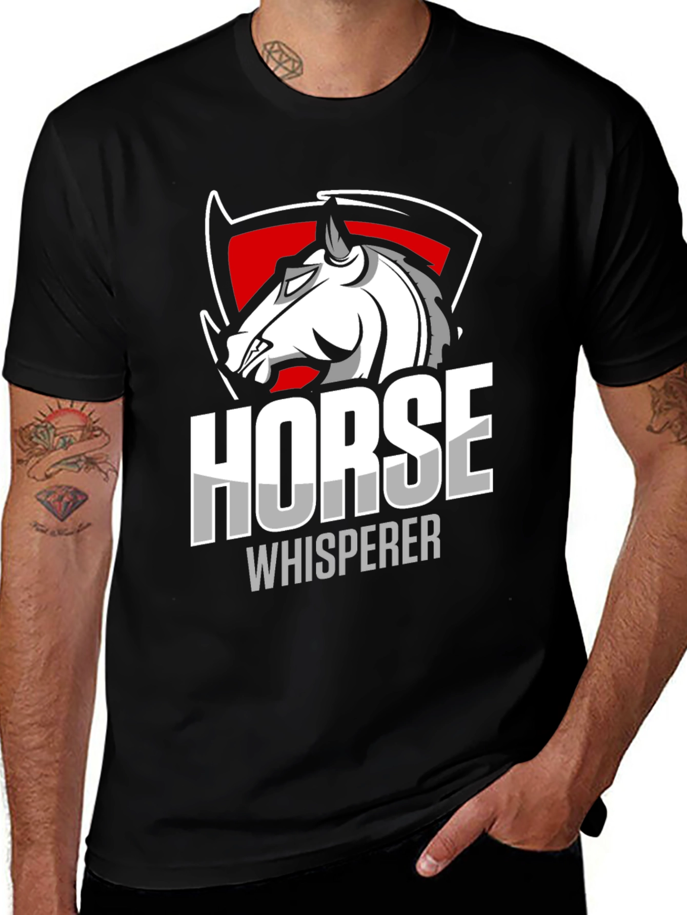 Horse Whisperer Graphic T-Shirt - Equestrian Gift