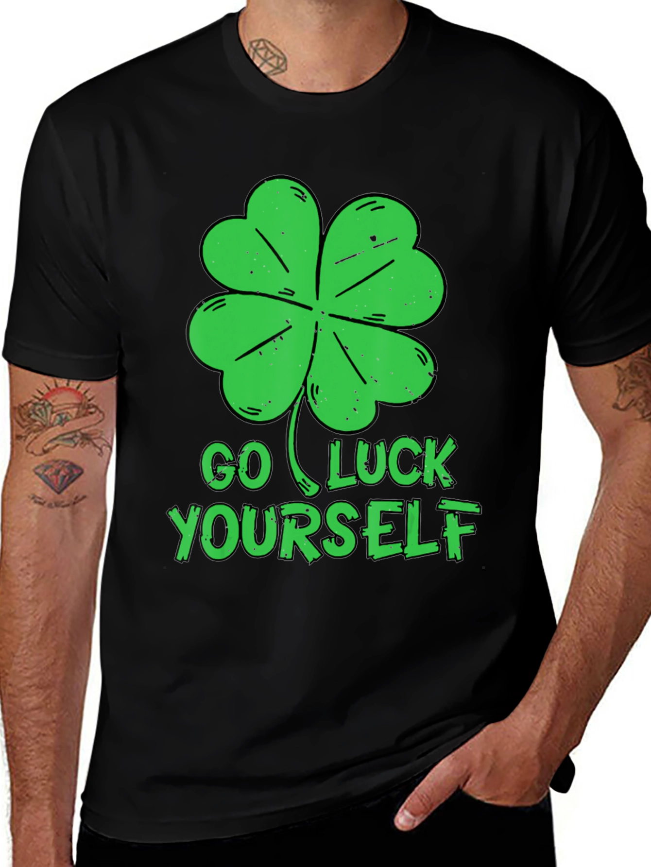 Go Luck Yourself T-Shirt - St. Patrick's Day Tee