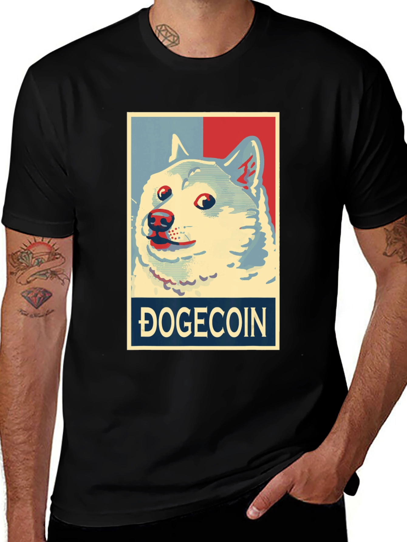 Dogecoin Meme T-Shirt - Crypto Fan Tee