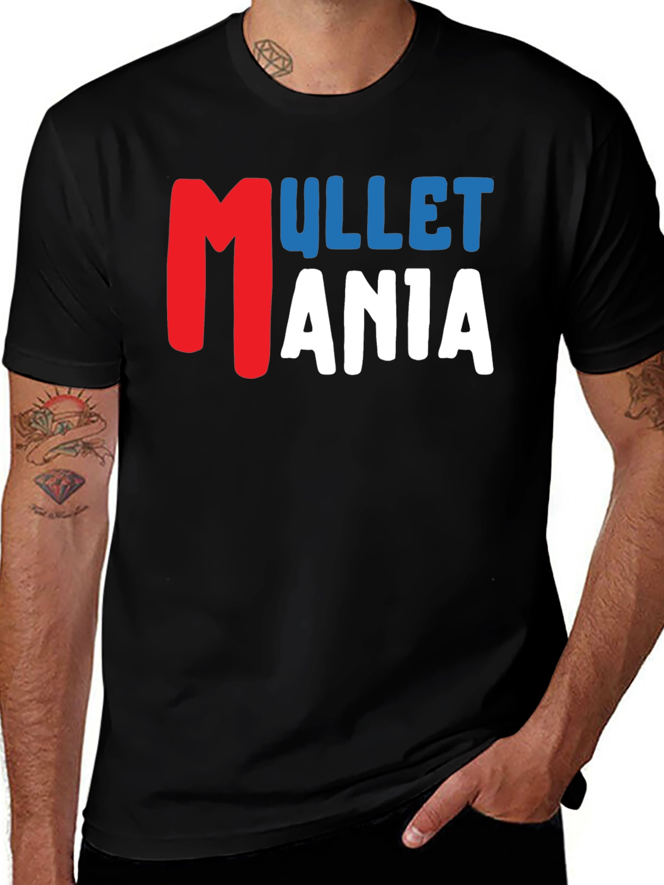 Variant 22 of Mullet Mania T-Shirt - Bold & Funny Graphic Tee