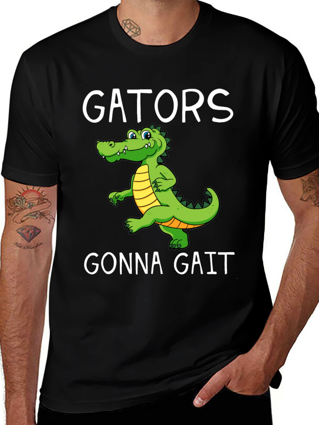 Variant 26 of Gators Gonna Gait Graphic T-Shirt