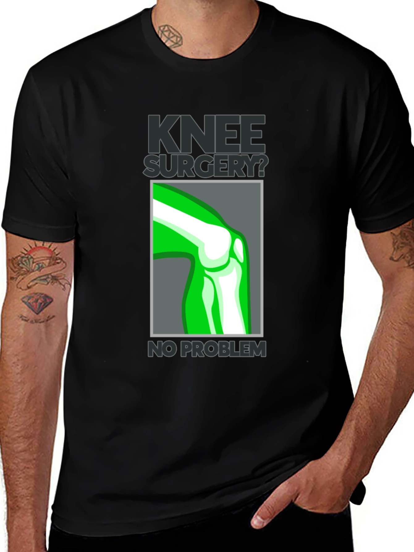 Variant 4 of Knee Surgery? No Problem Graphic T-Shirt