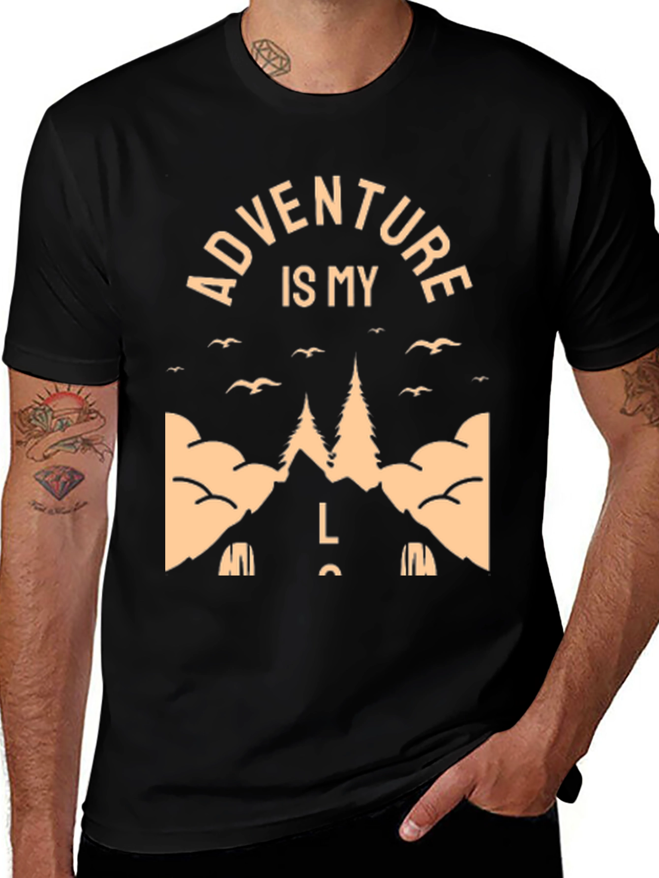 Variant 22 of Adventure Is My Life Graphic Tee
