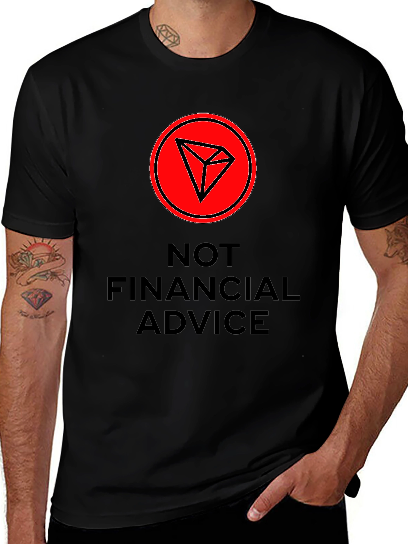 Tron Crypto T-Shirt - Not Financial Advice