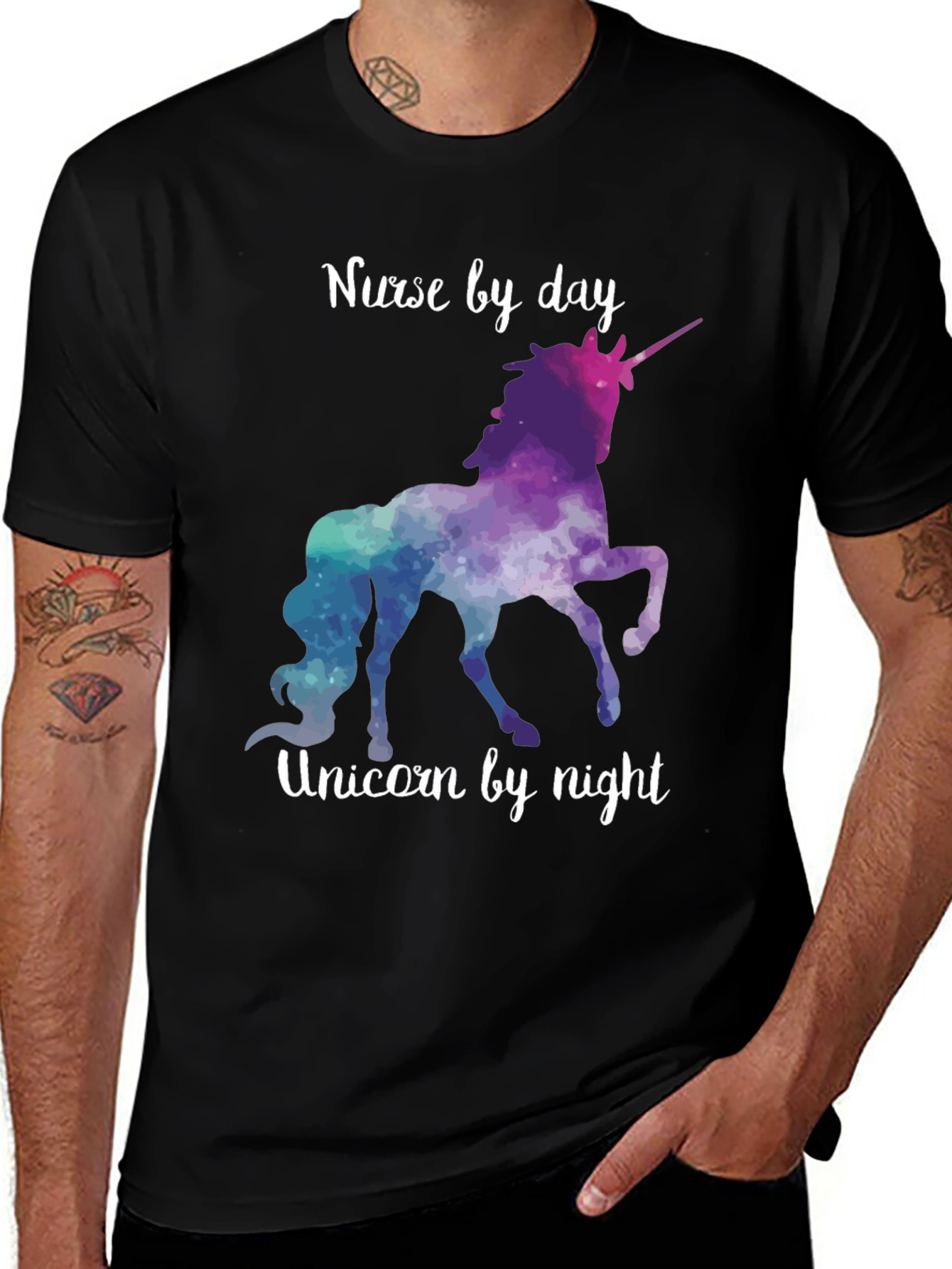 Variant 19 of Nurse by Day Unicorn by Night T-Shirt