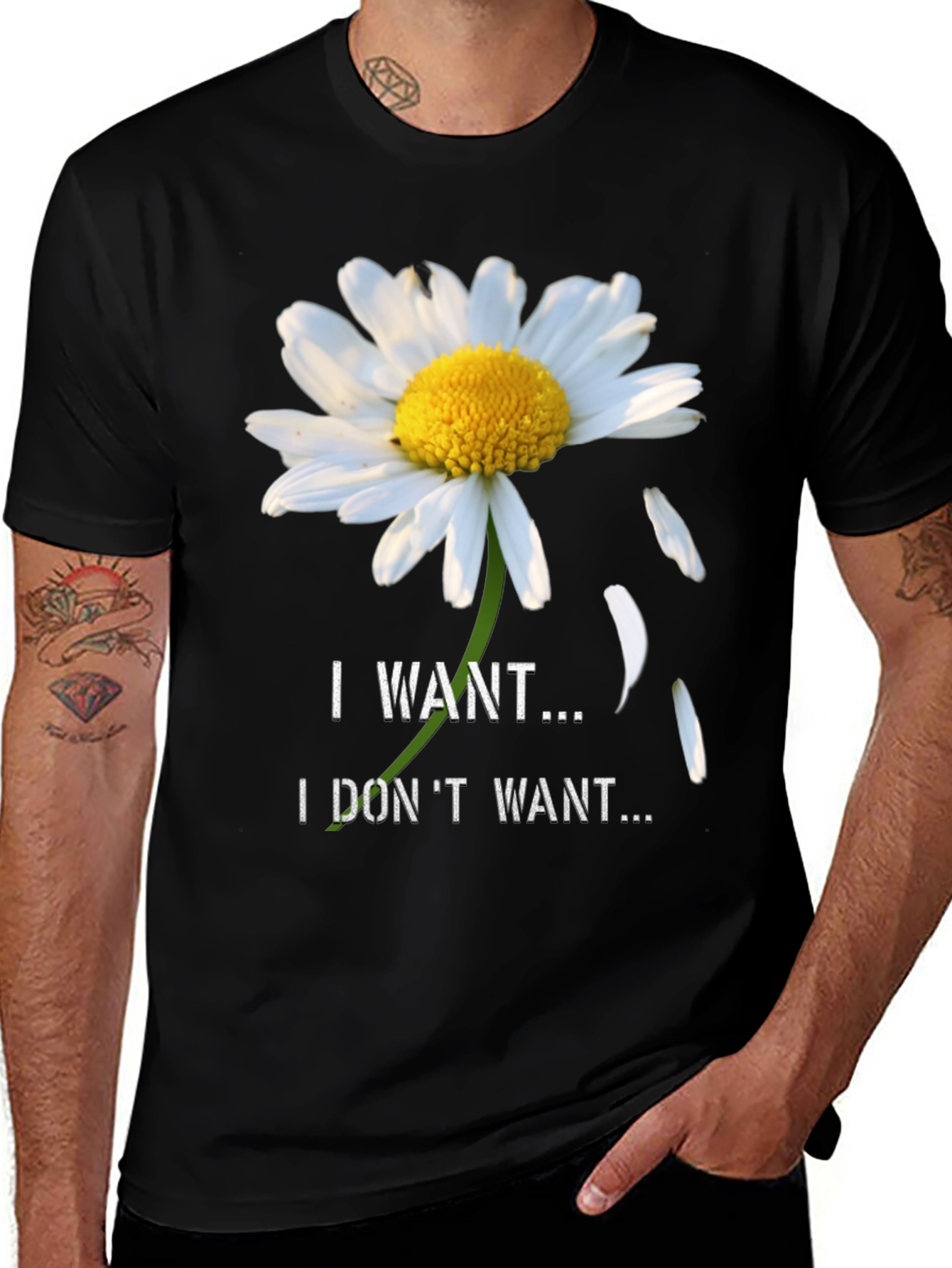 Variant 13 of Daisy Graphic Tee - Wants & Needs T-Shirt