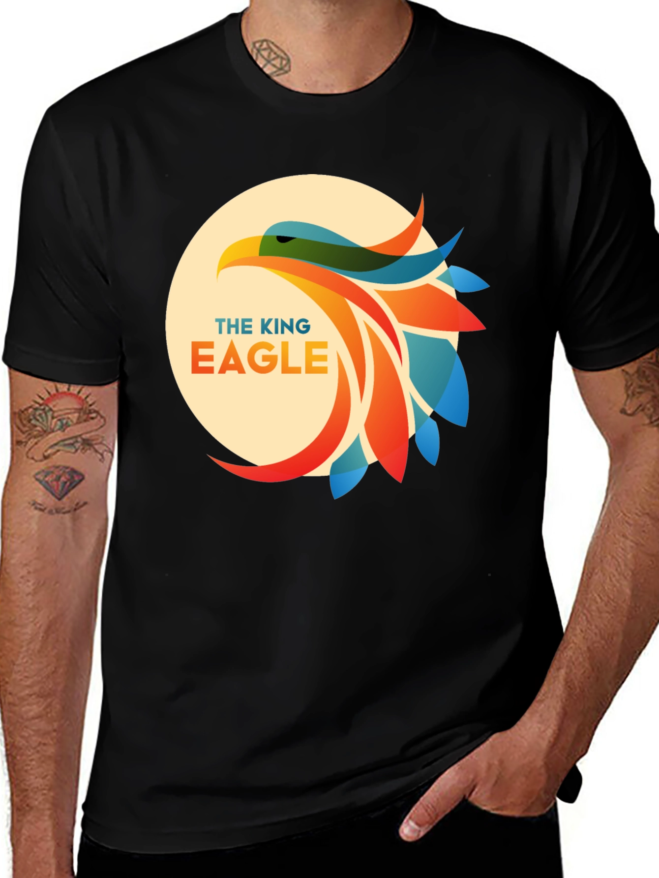 Variant 23 of The King Eagle T-Shirt - Graphic Tee