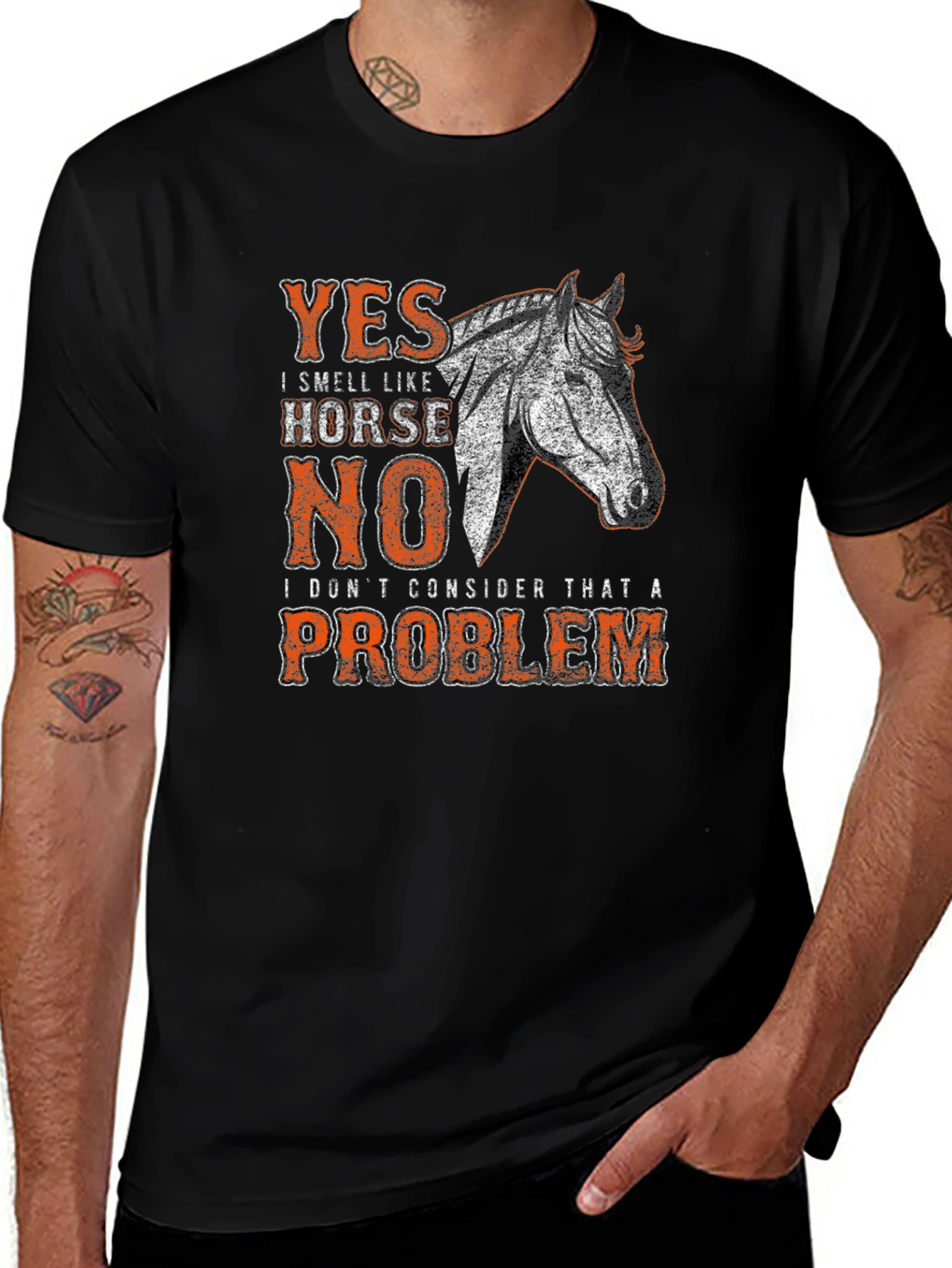 Variant 15 of Yes, I Smell Like Horse T-Shirt
