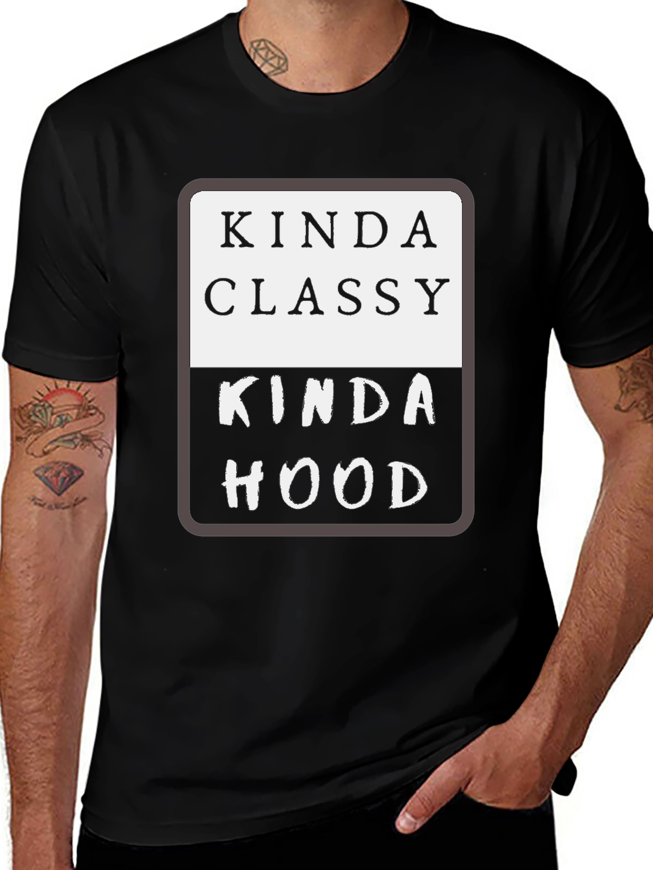 Kinda Classy Kinda Hood Graphic T-Shirt