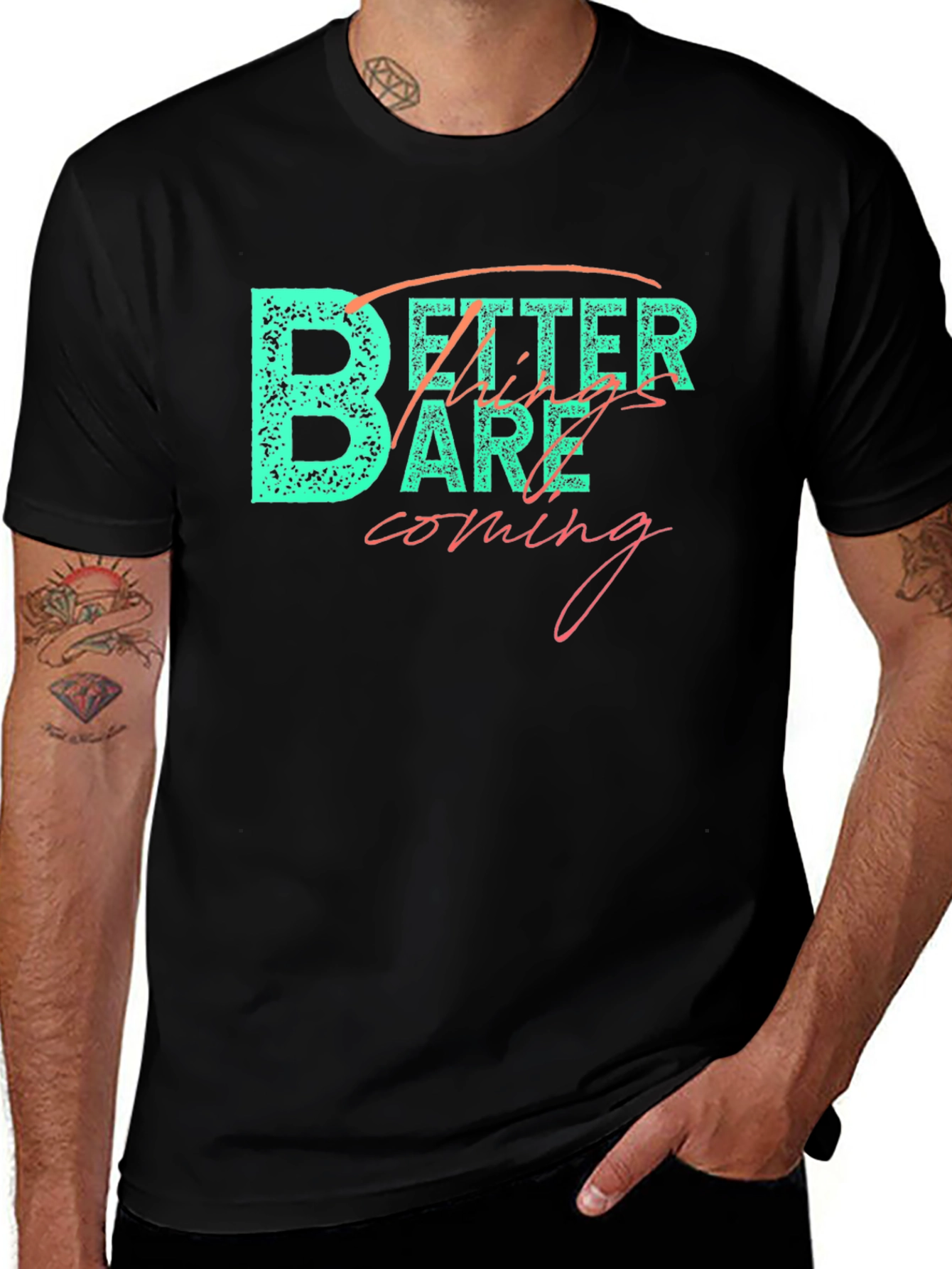 Variant 14 of Better Things Are Coming Graphic Tee