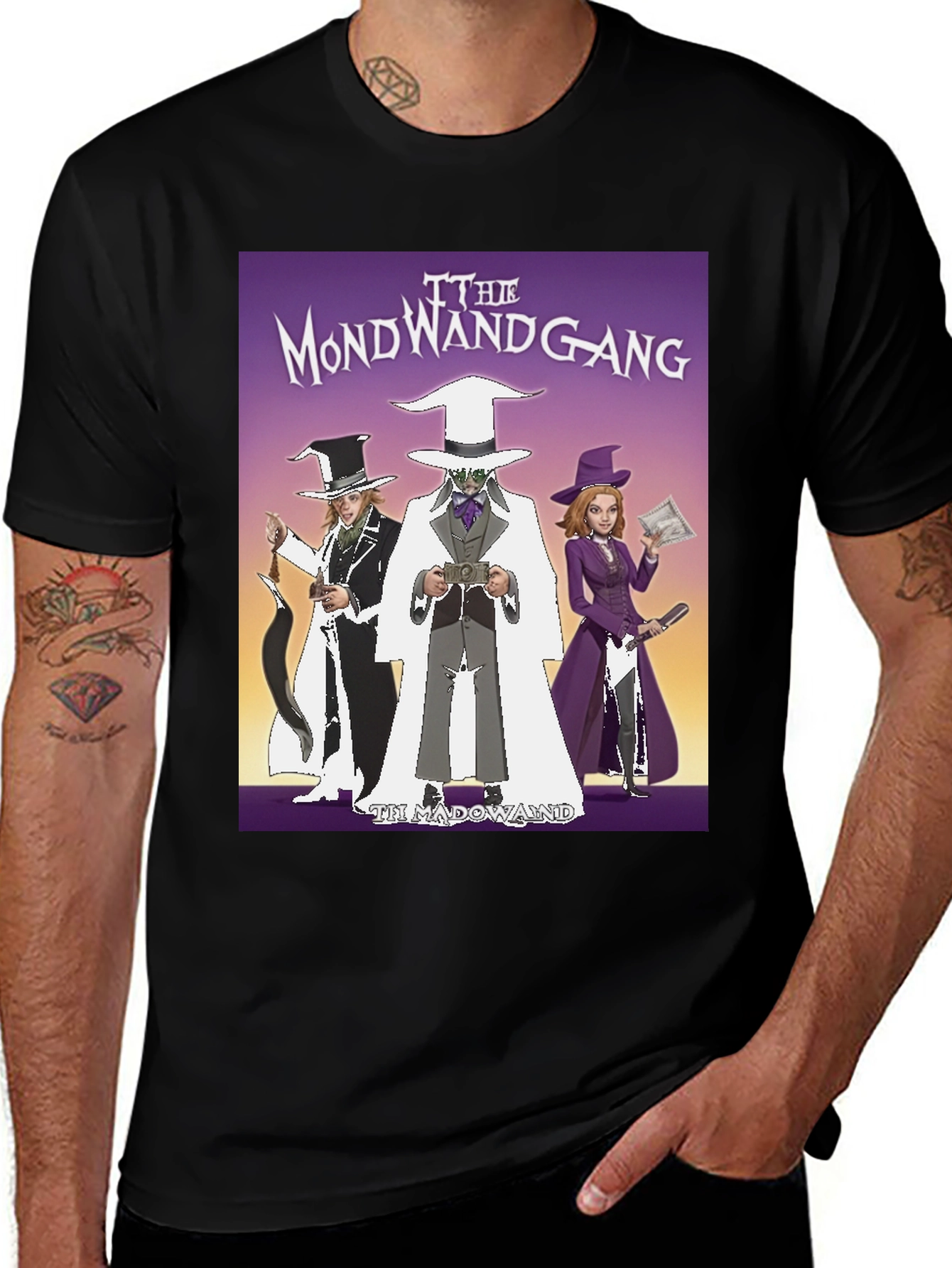 Variant 19 of Mondwand Gang Graphic Tee - Unique Design